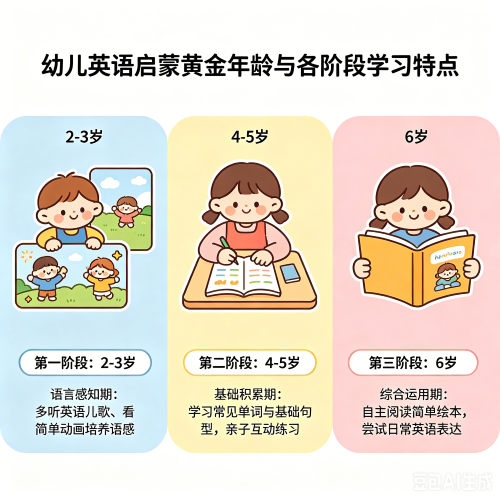 英语启蒙适合几岁