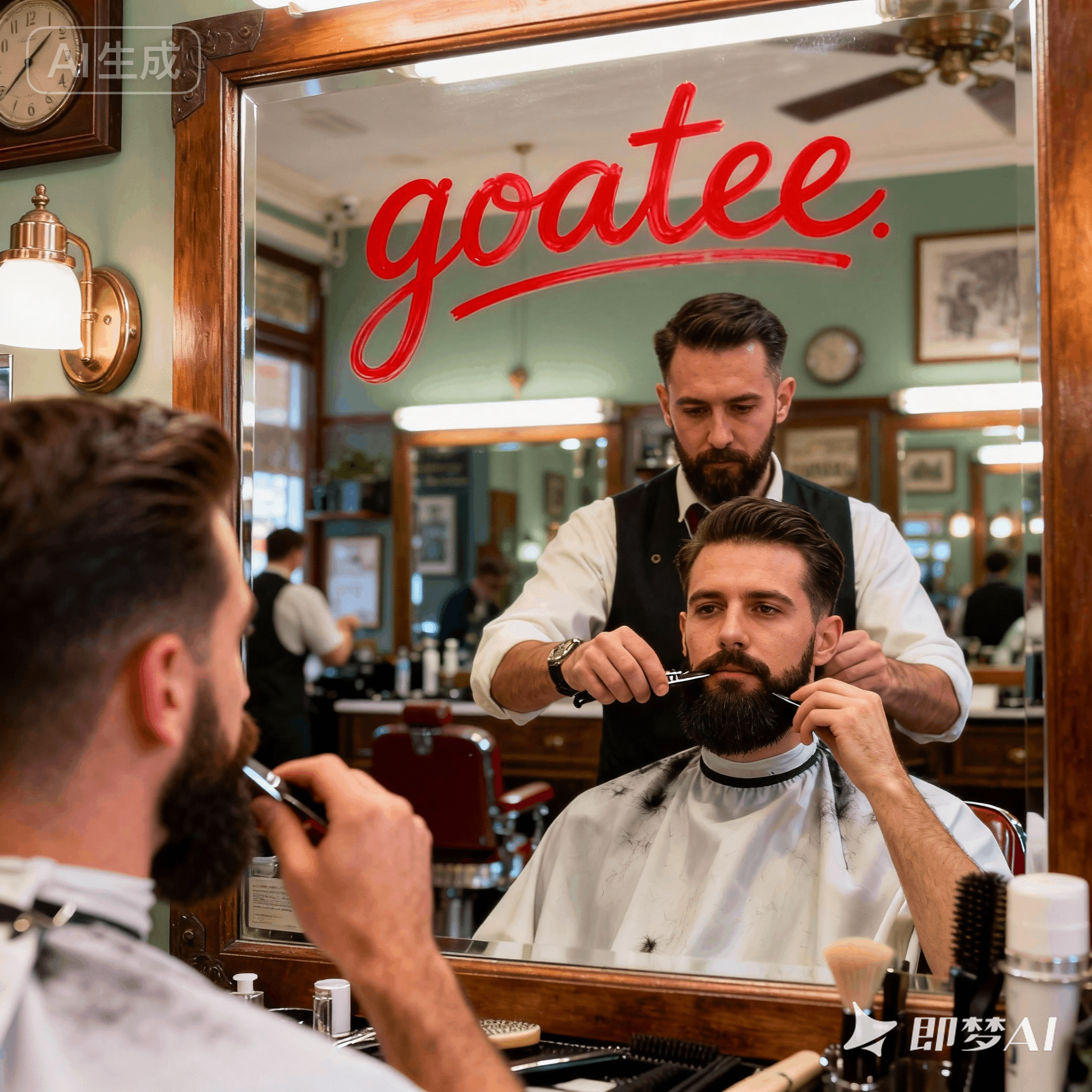 goatee是什么意思_goatee怎么读_音标gəʊˈti-