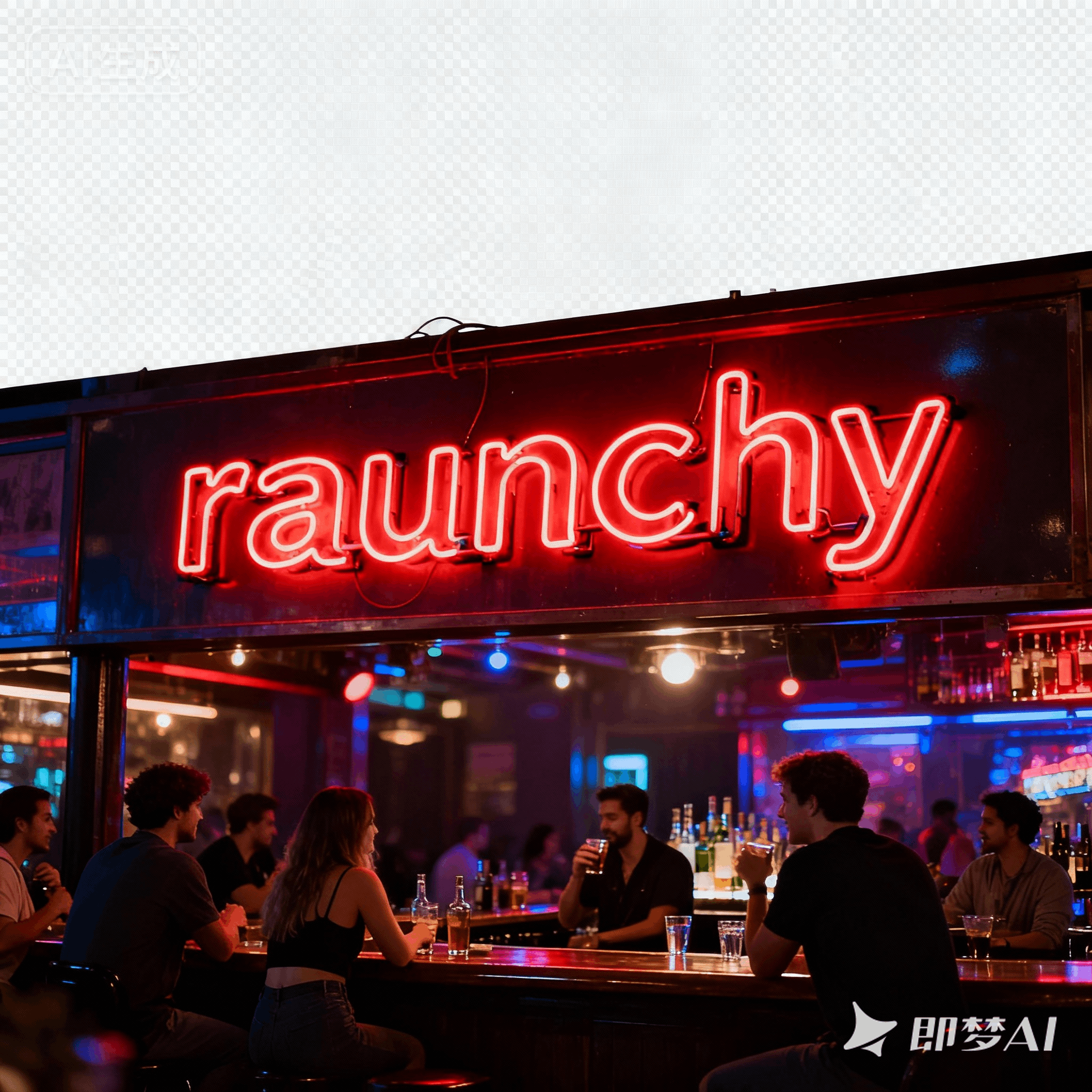 raunchy是什么意思_raunchy怎么读_音标'rɔ-ntʃɪ