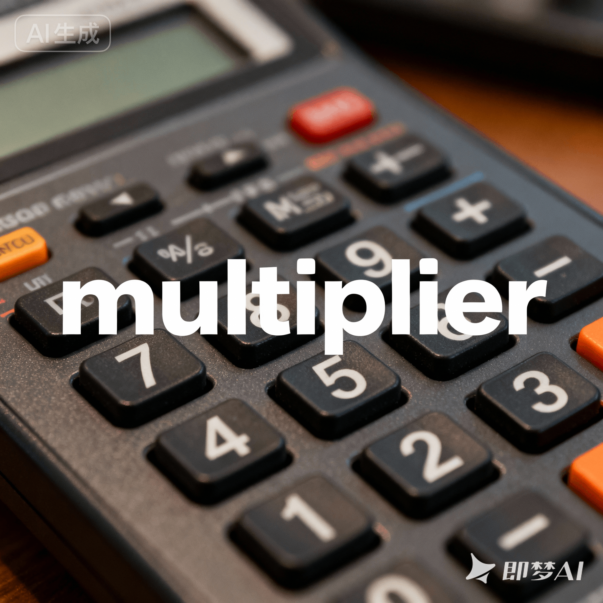 multiplier是什么意思_multiplier怎么读_音标ˈmʌltɪplaɪə(r)