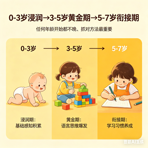 英语启蒙的最佳年龄