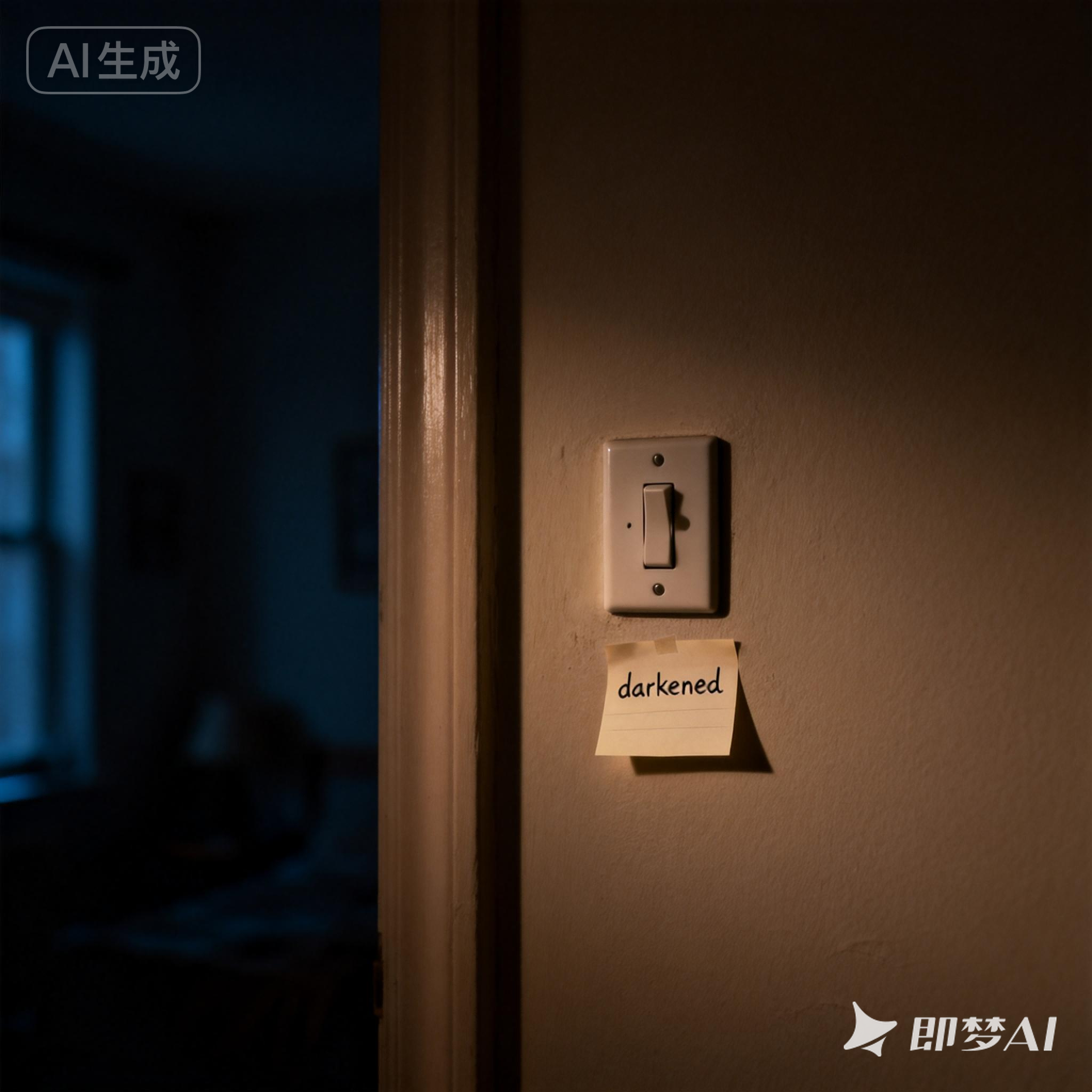 darkened是什么意思_darkened怎么读_音标'da-kənd