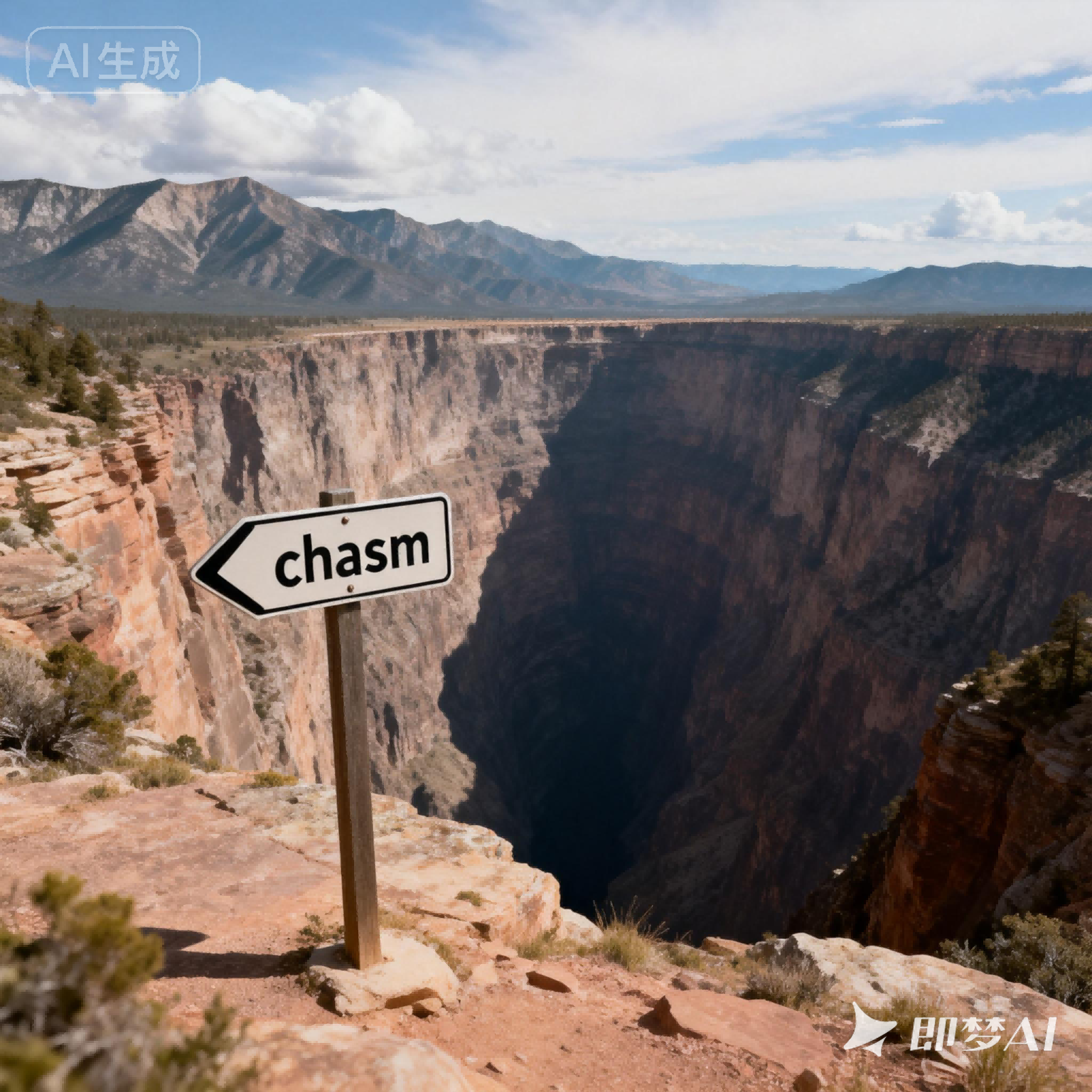 chasm是什么意思_chasm怎么读_音标ˈkæzəm