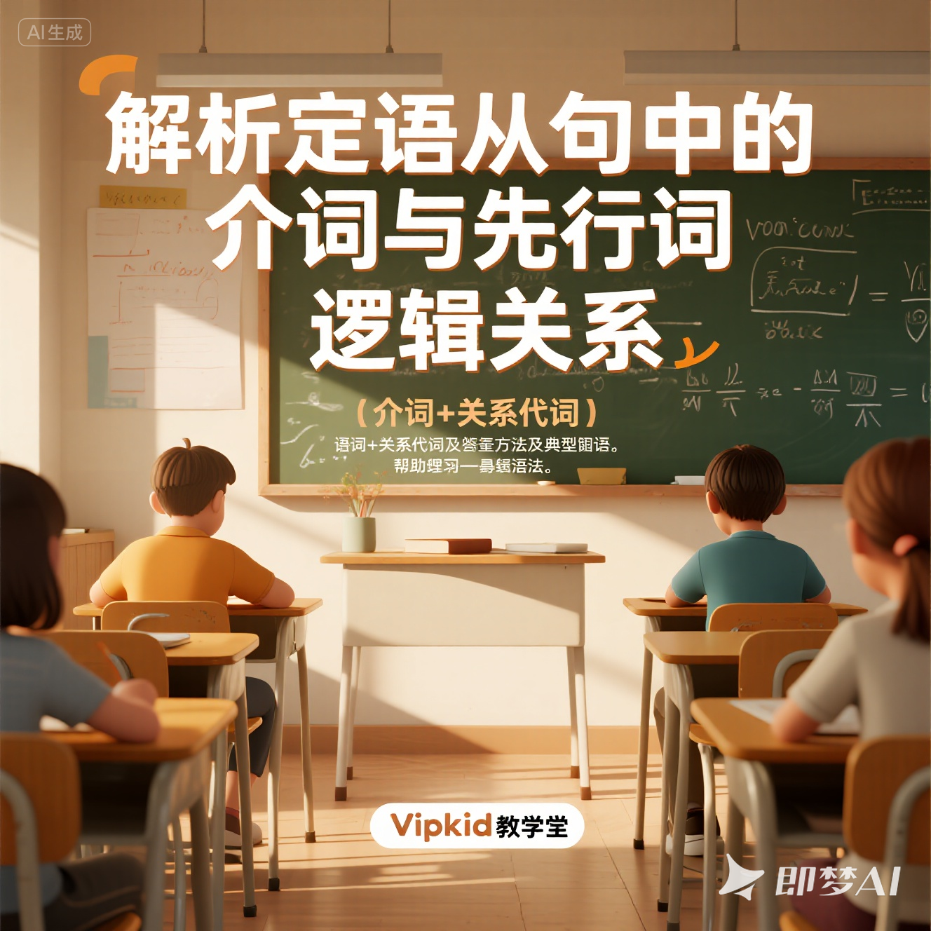 英语从句中的介词是什么关系？