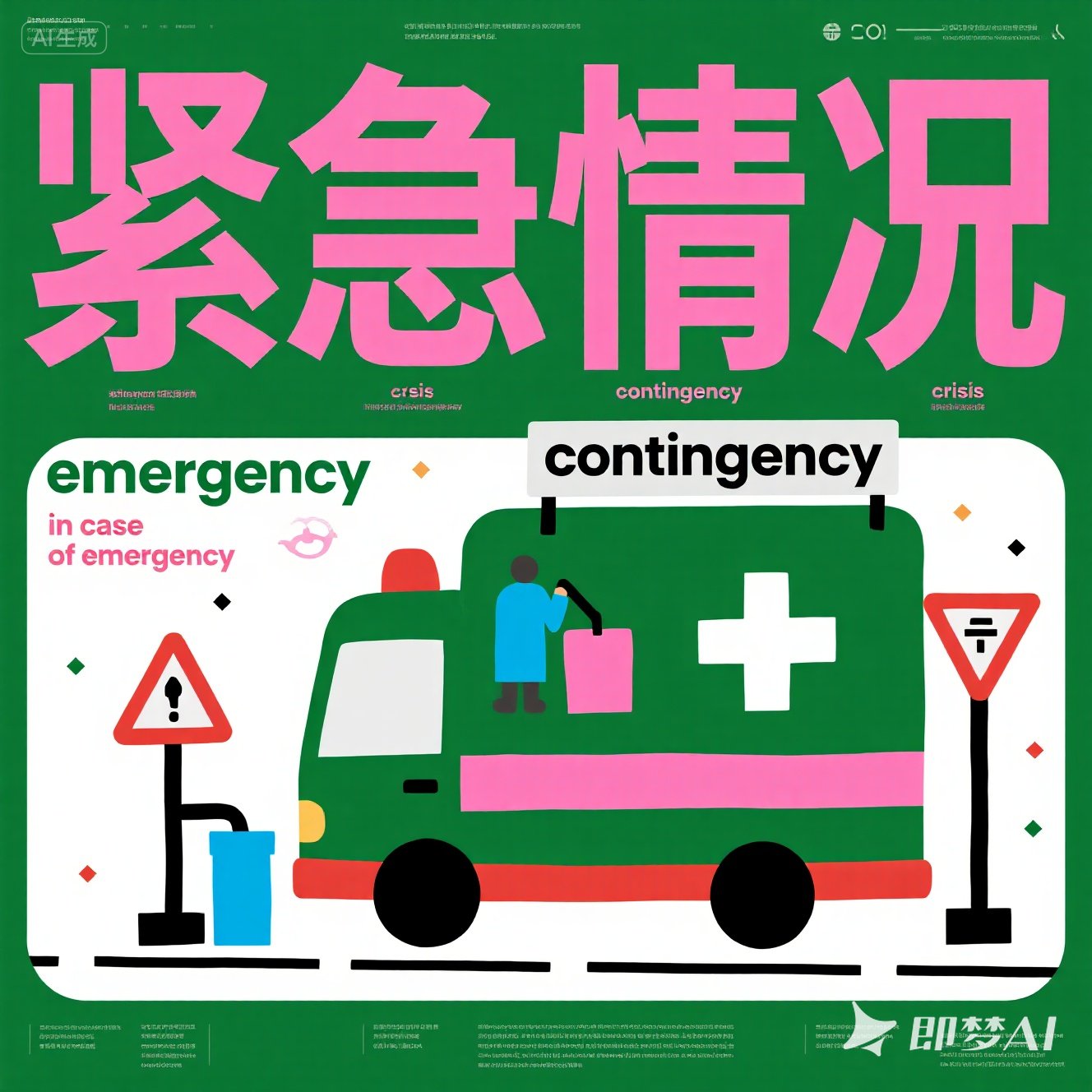 英语中如何表达 “紧急情况”？