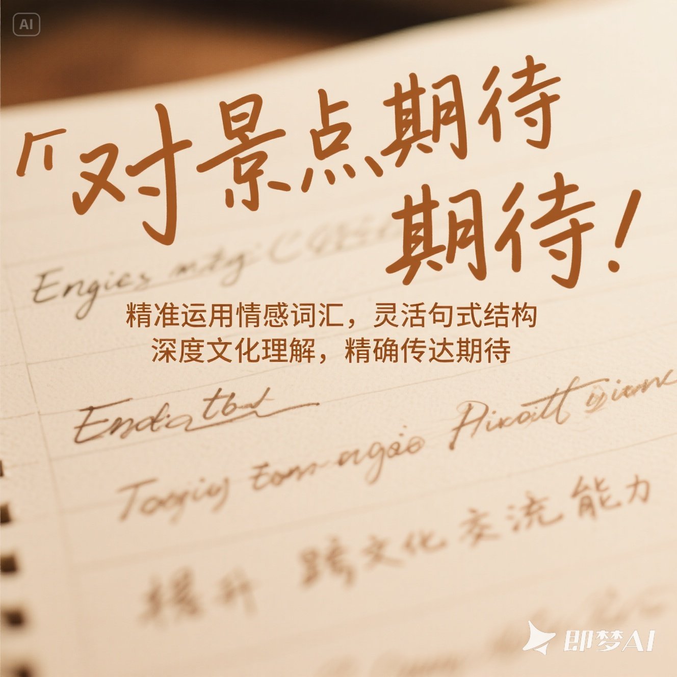 英语中怎样表达对景点的期待？