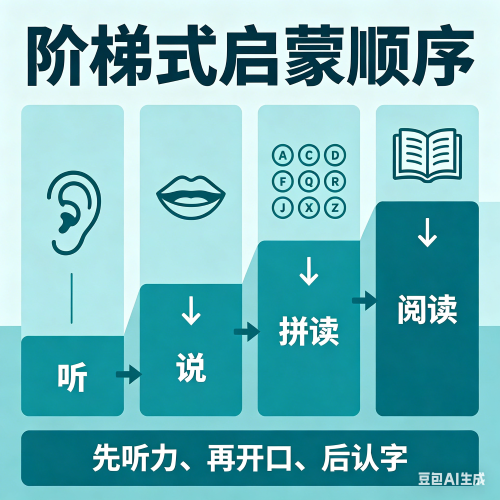 小孩子英语启蒙先学什么