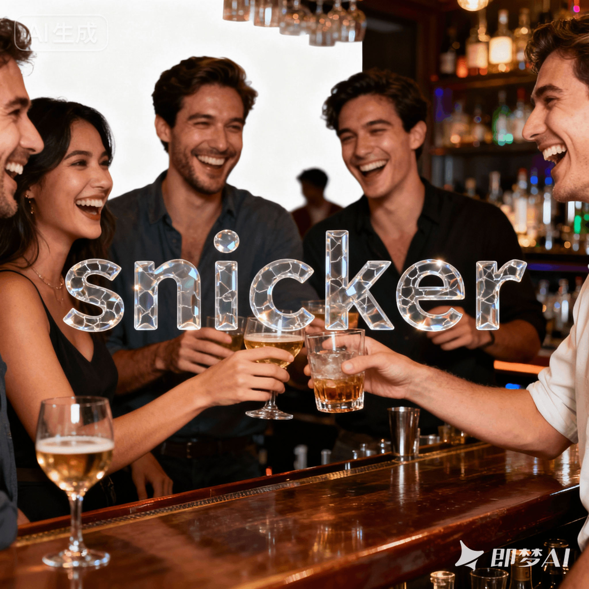 snicker是什么意思_snicker怎么读_音标'snɪkə(r)