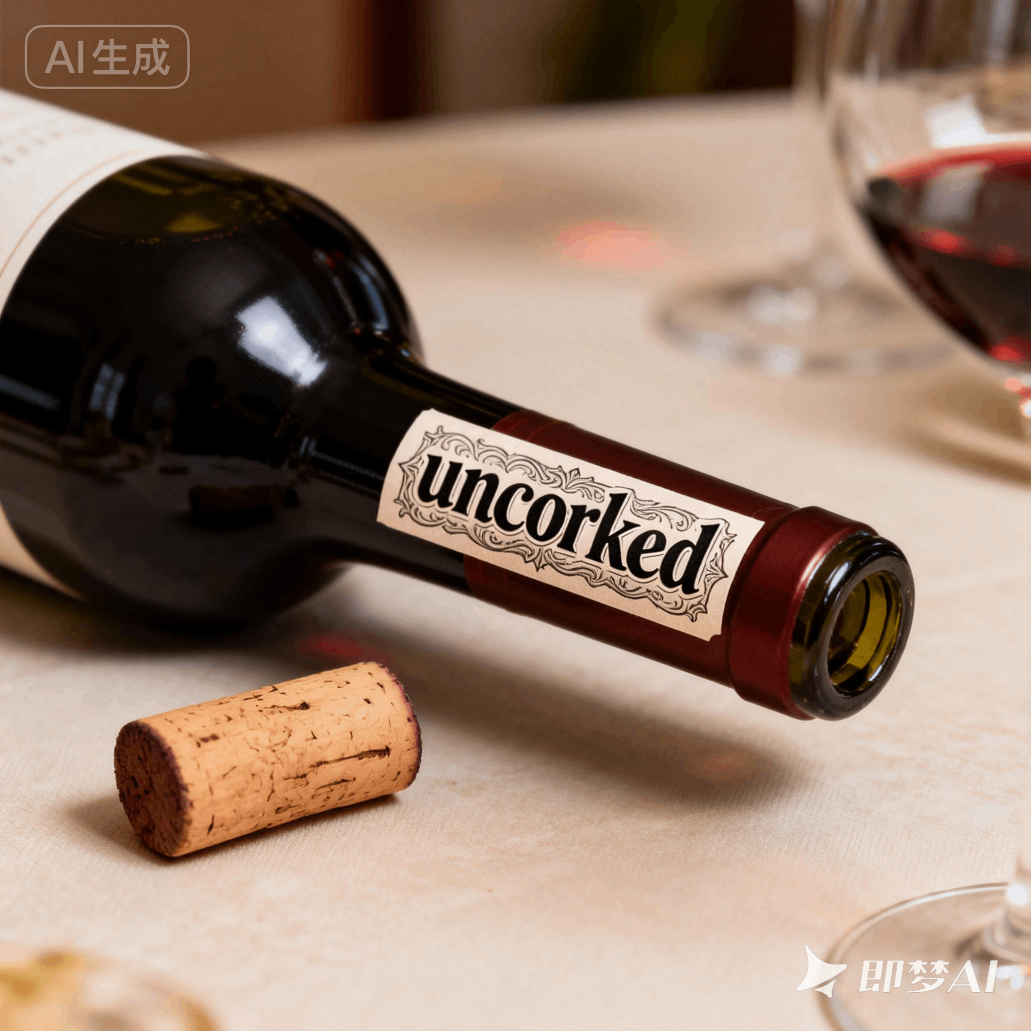 uncorked是什么意思_uncorked怎么读_音标ˈʌnˈkɔ-kt