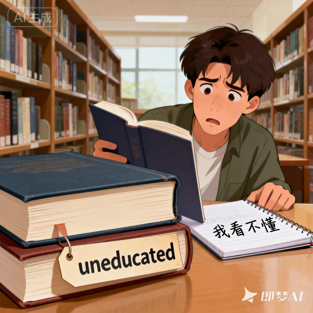 uneducated是什么意思_uneducated怎么读_音标ʌnˈedʒukeɪtɪd