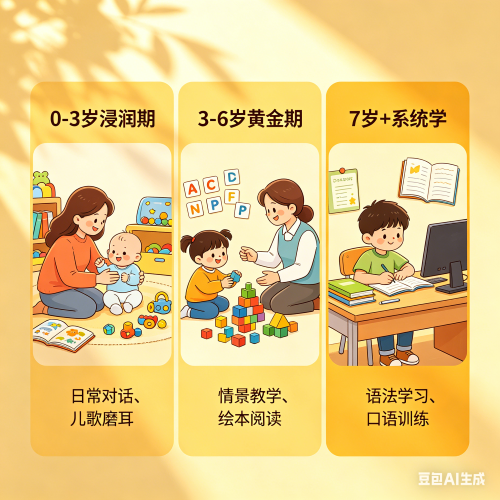 英语启蒙教育几岁开始