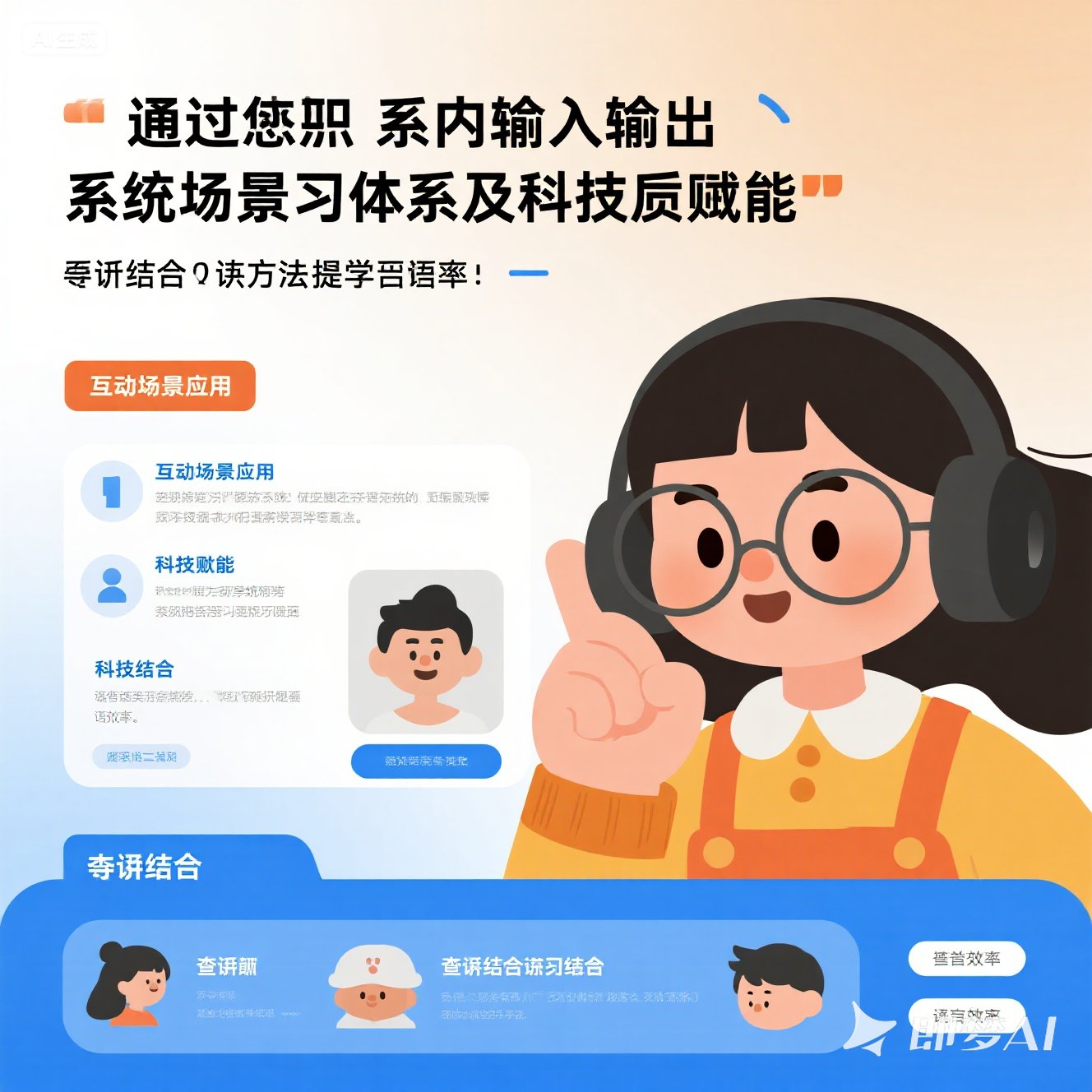 英语听力与口语结合练习方法？