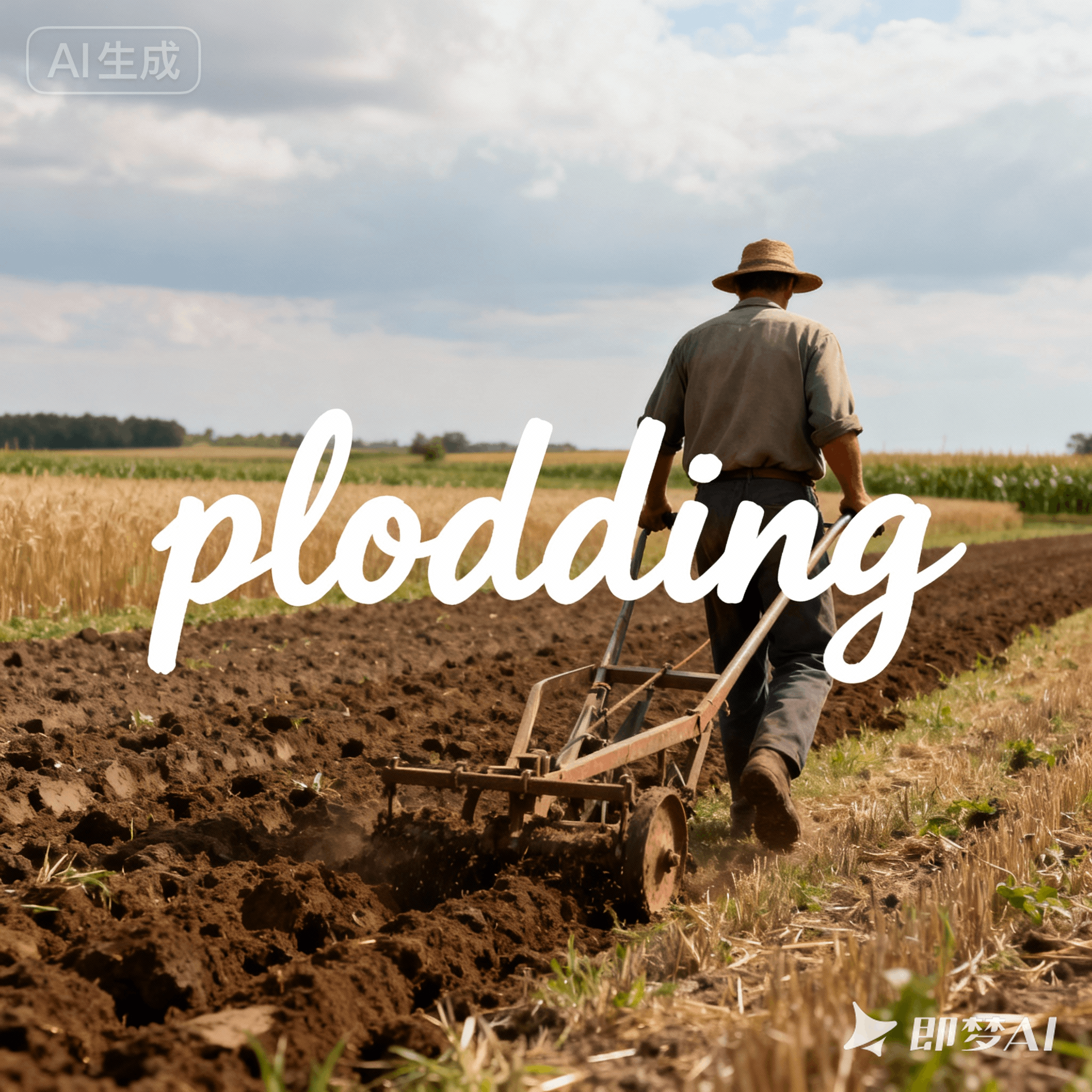 plodding是什么意思_plodding怎么读_音标ˈplɒdɪŋ