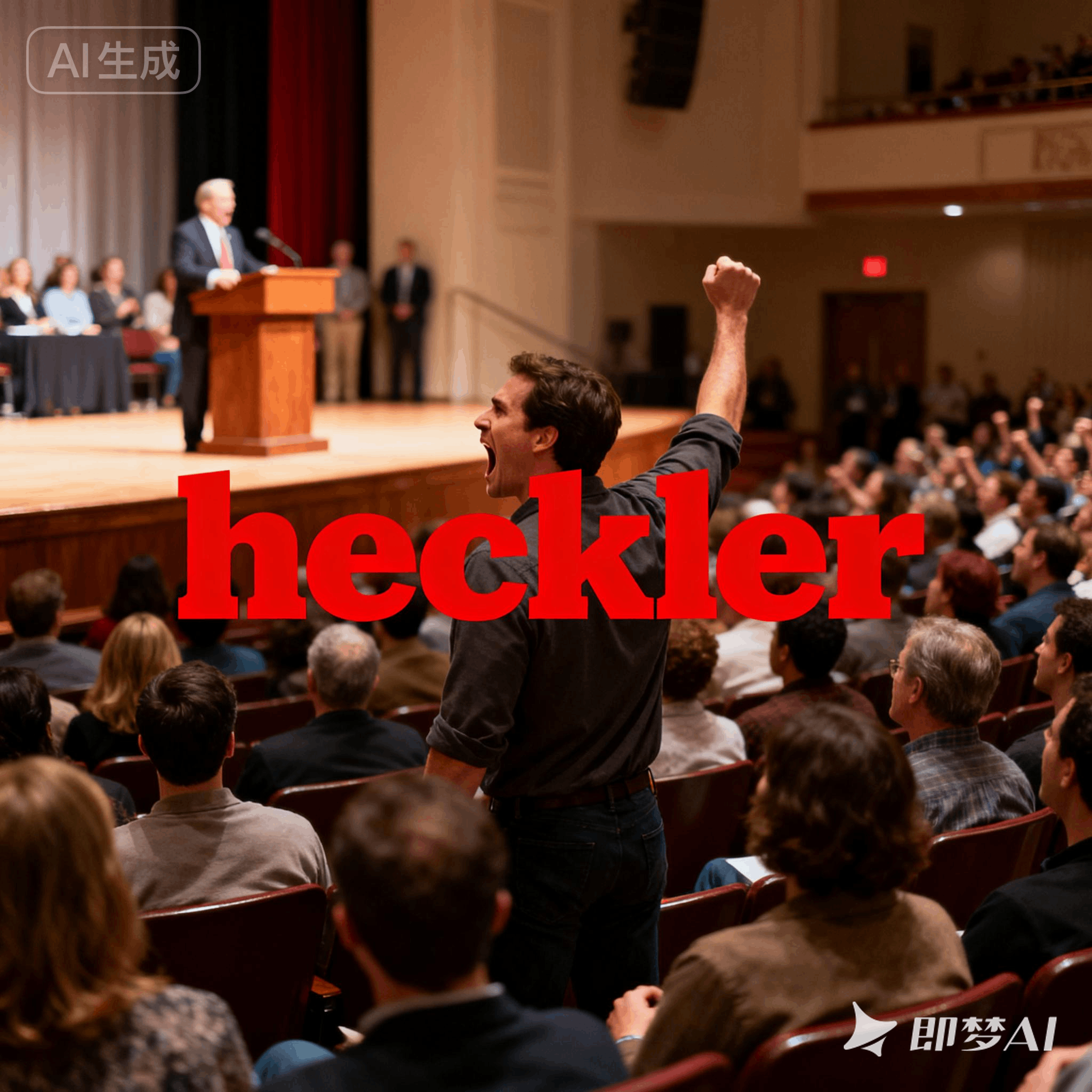 heckler是什么意思_heckler怎么读_音标'heklə(r)