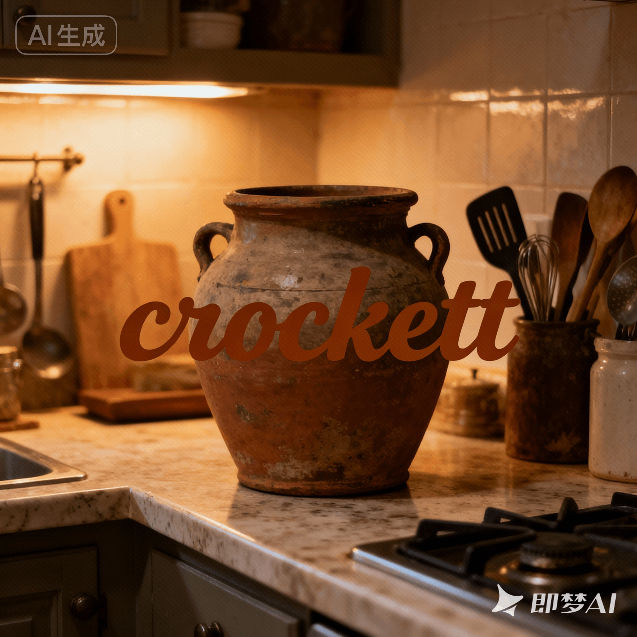 crockett是什么意思_crockett怎么读_音标ˈkrɒkɪt