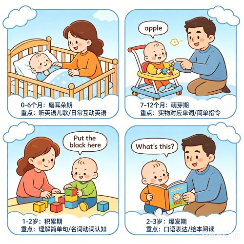 启蒙英语适合多大的宝宝