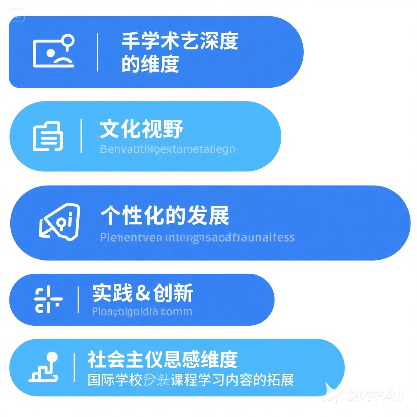 国际学校课程的学习内容拓展？