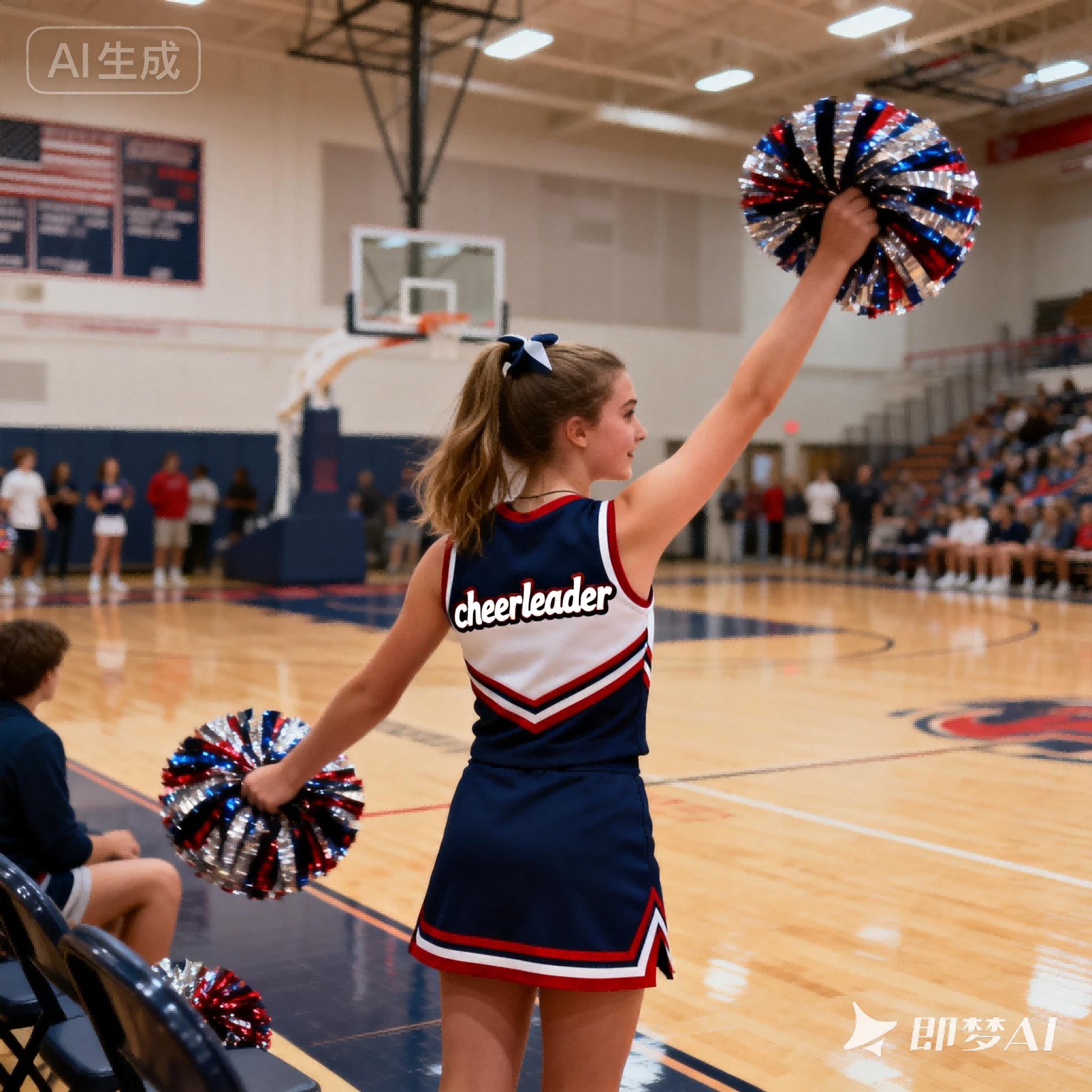 cheerleader是什么意思_cheerleader怎么读_音标ˈtʃɪəli-də(r)