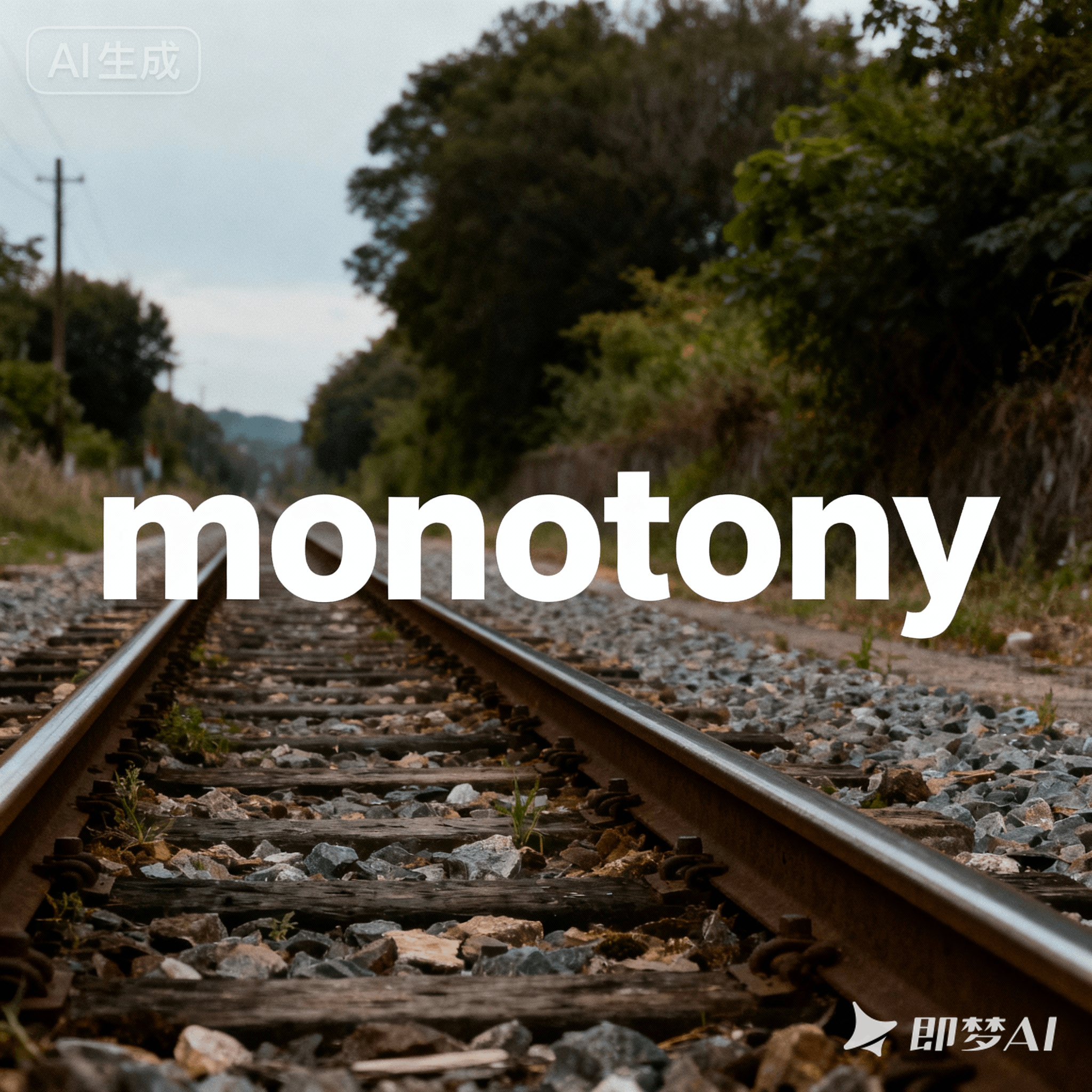 monotony是什么意思_monotony怎么读_音标məˈnɒtənɪ