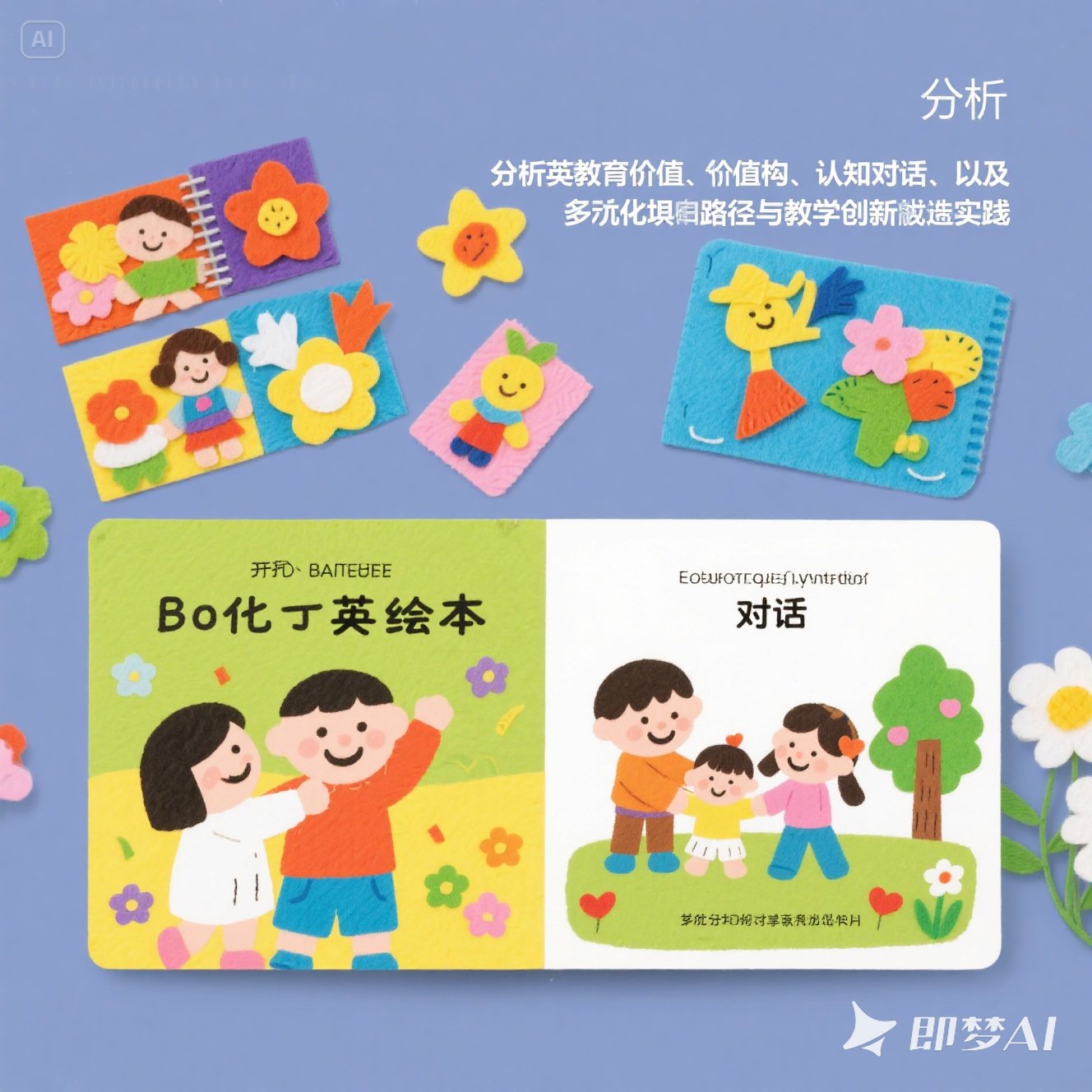 英语绘本中的互动式手工制作？
