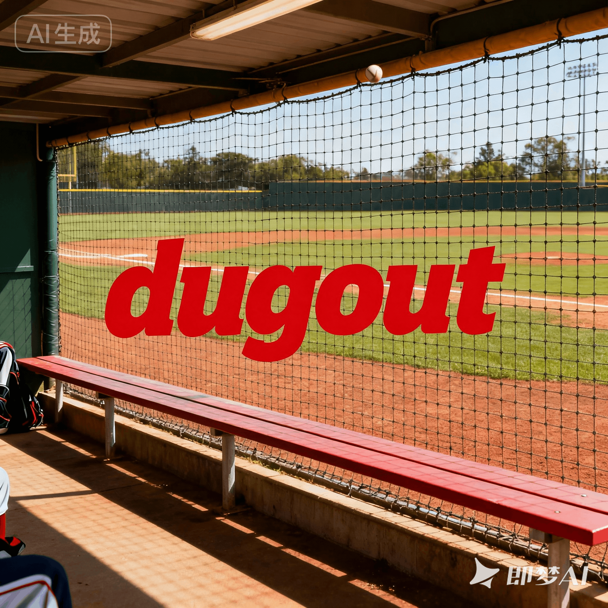 dugout是什么意思_dugout怎么读_音标'dʌɡaʊt