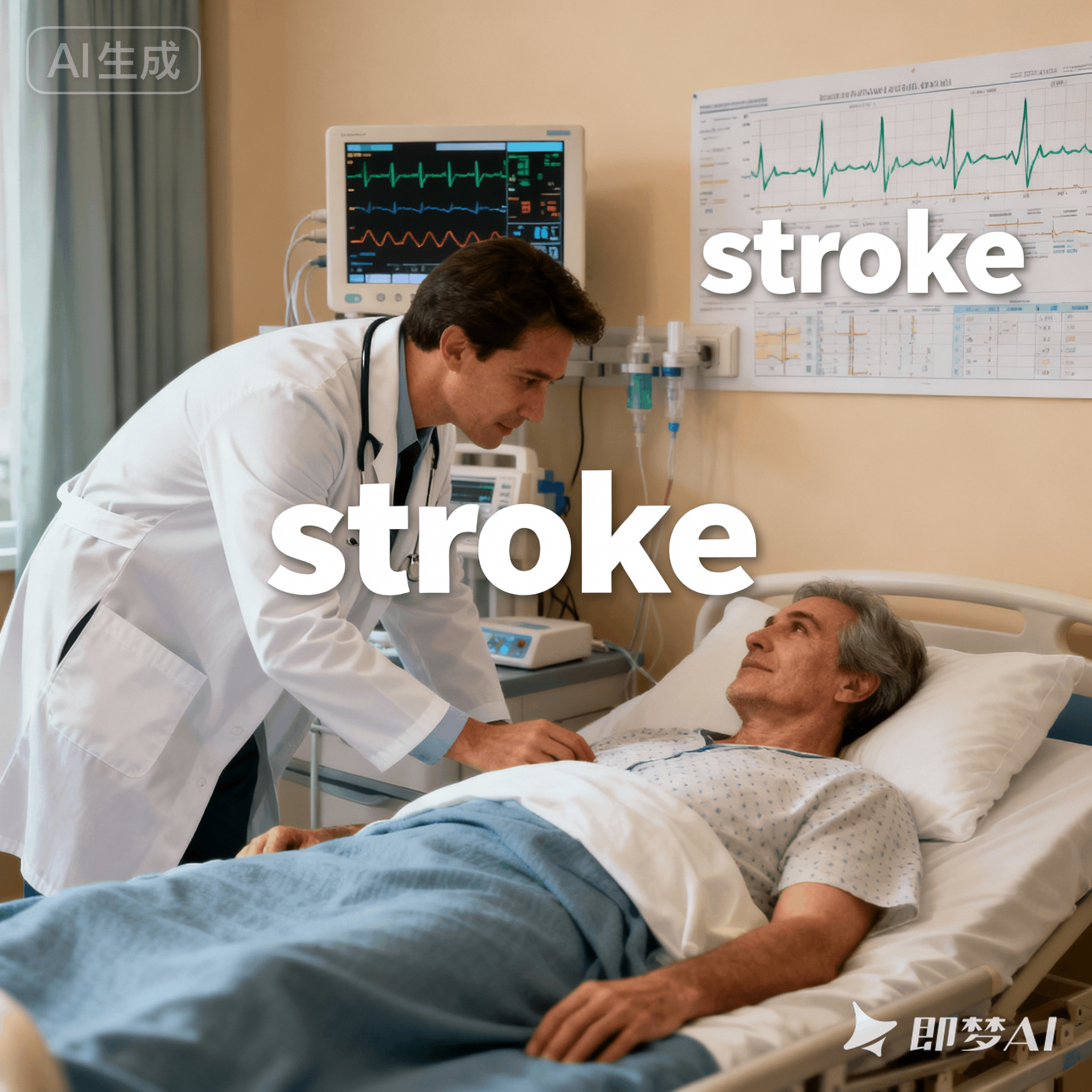 stroke是什么意思_stroke怎么读_音标strəʊk