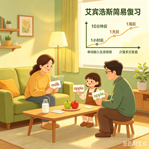 七岁孩子英语单词总记不住