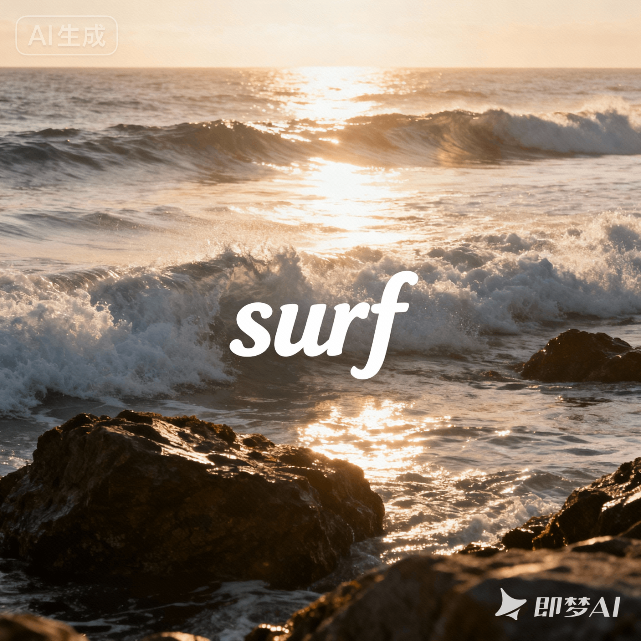 surf是什么意思_surf怎么读_音标sɜ-f