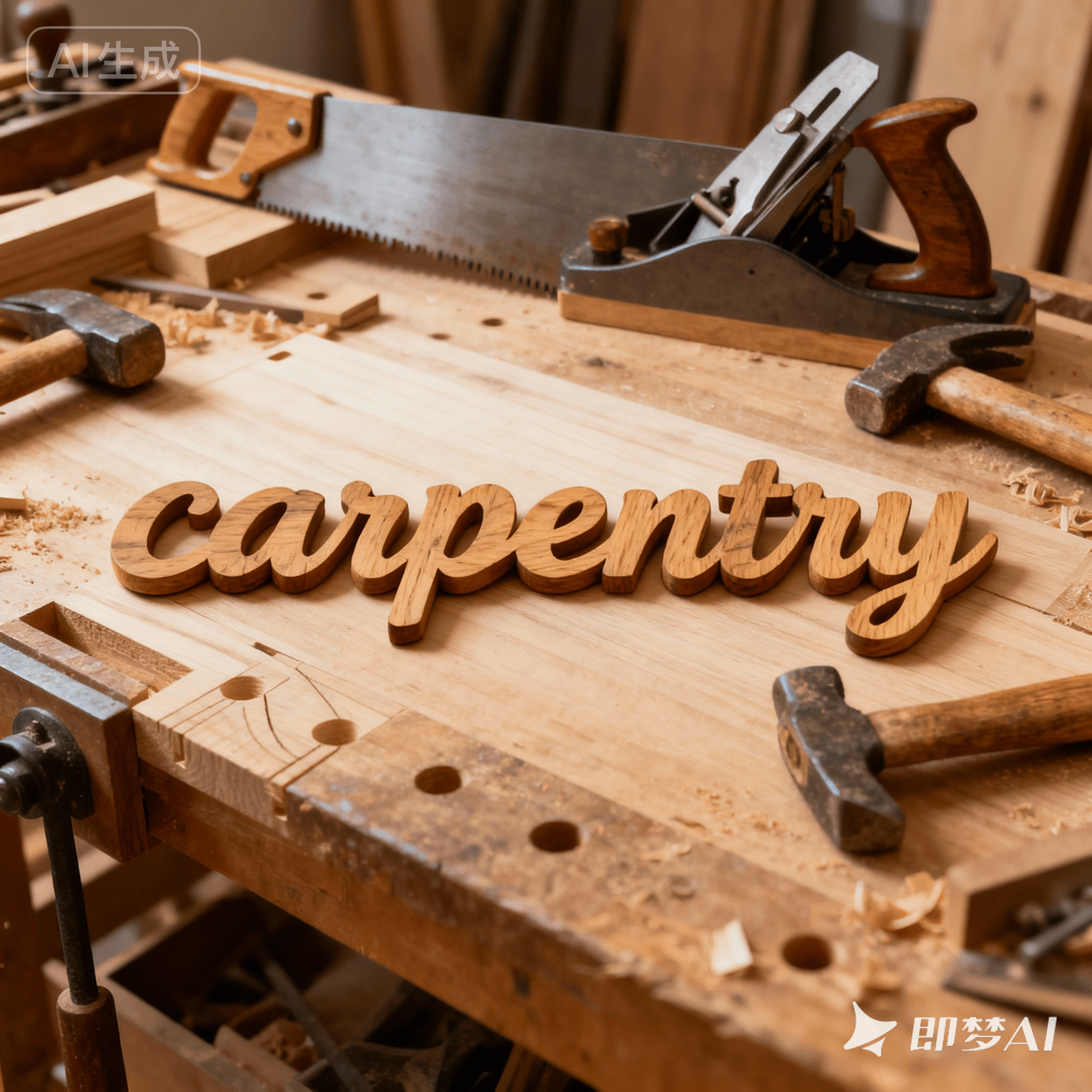 carpentry是什么意思_carpentry怎么读_音标ˈkɑ-pəntrɪ