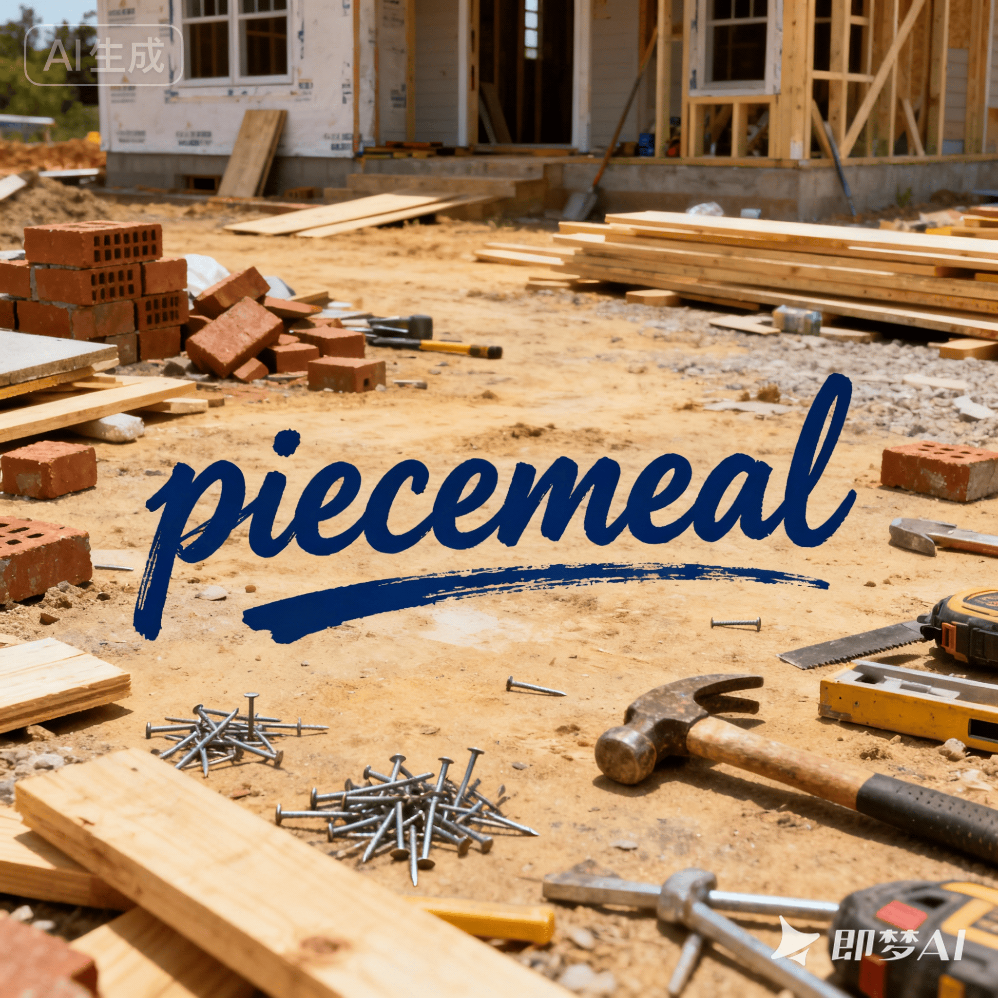 piecemeal是什么意思_piecemeal怎么读_音标ˈpi-smi-l