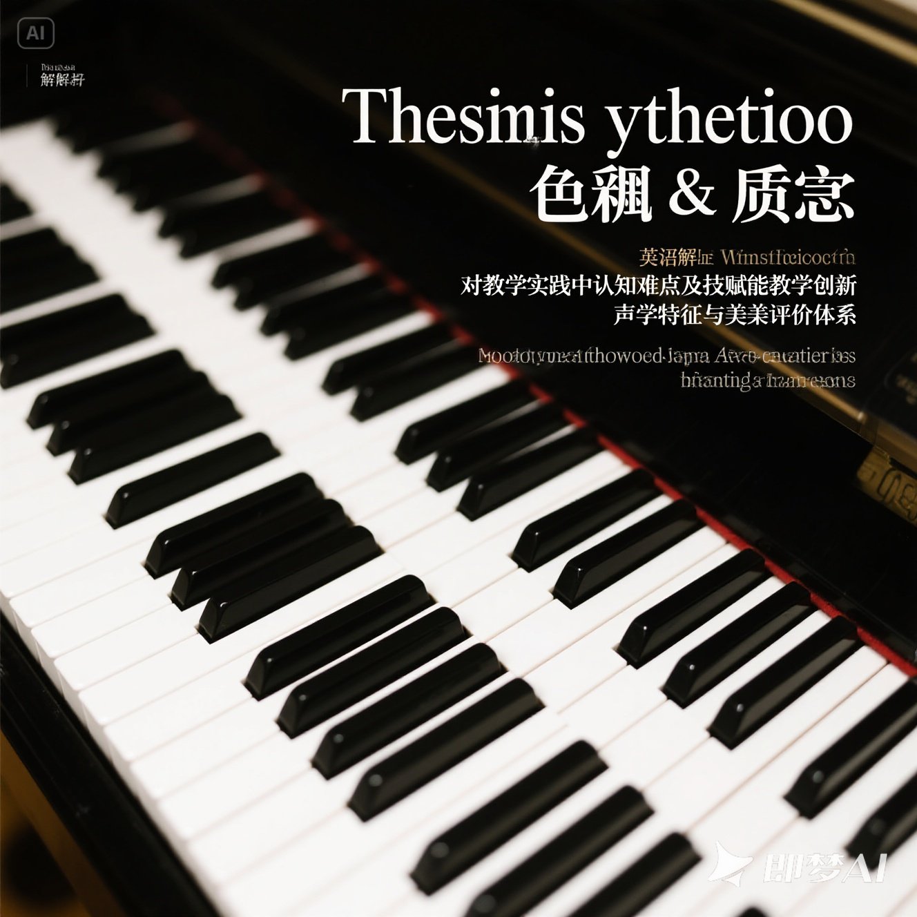 英语音乐理论中的音色与音质？