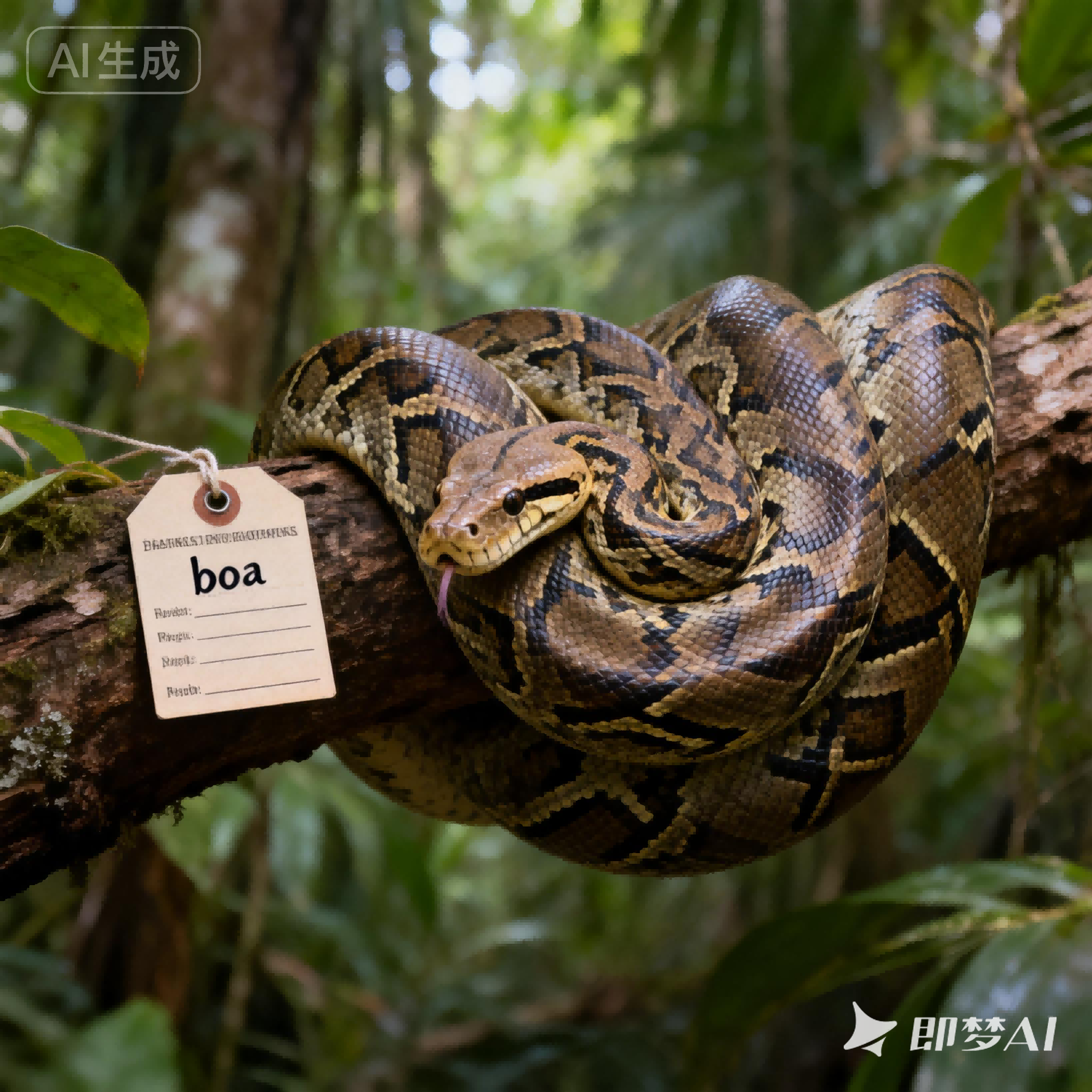 boa是什么意思_boa怎么读_音标'bəʊə