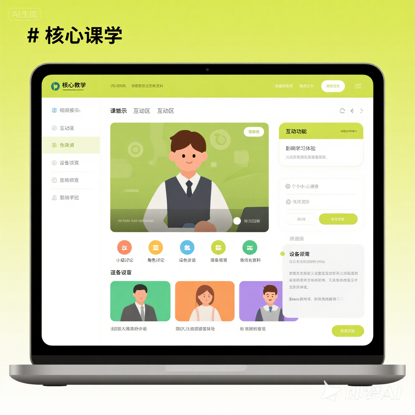 英语网课设备有哪些操作界面？