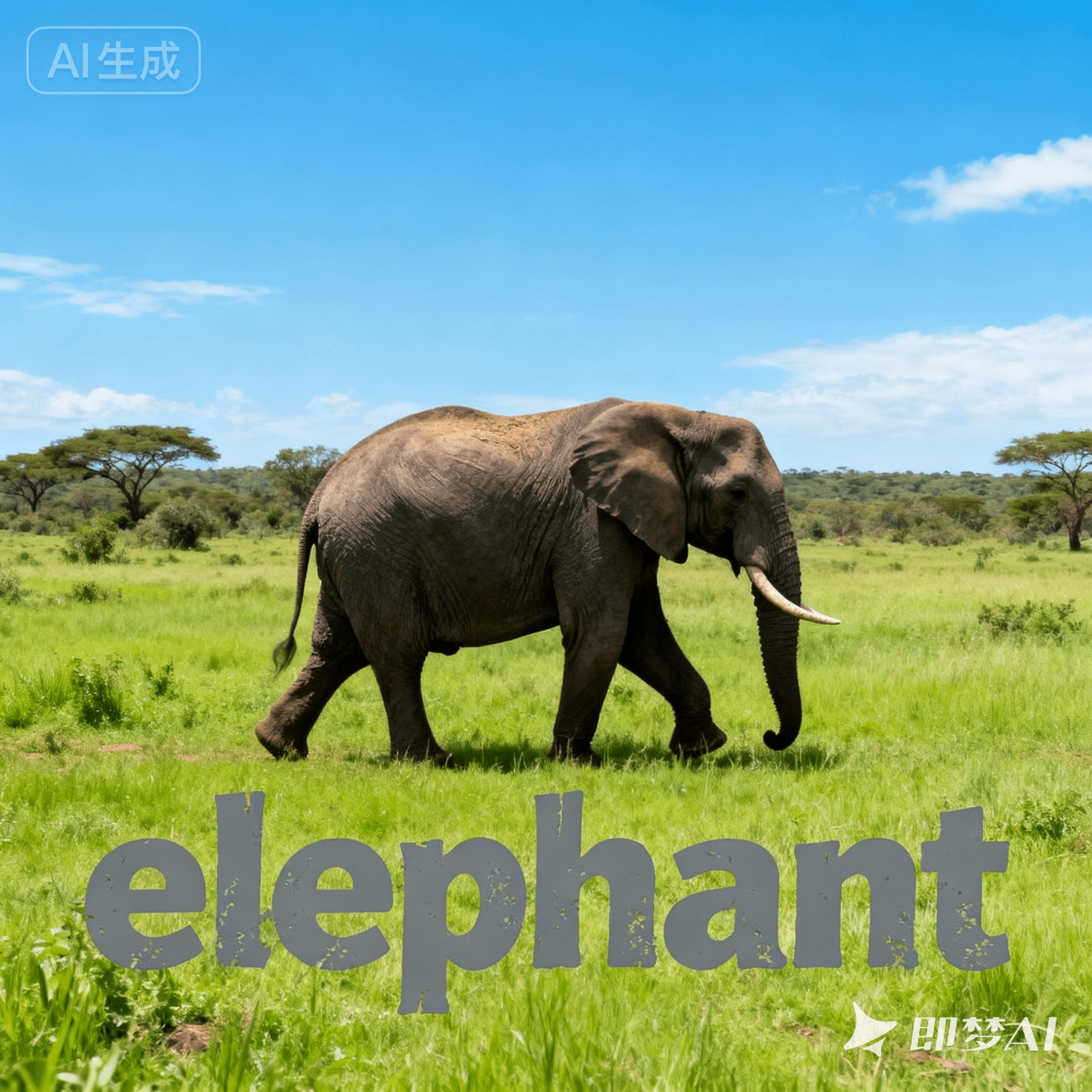 elephant是什么意思_elephant怎么读_音标'elɪfənt