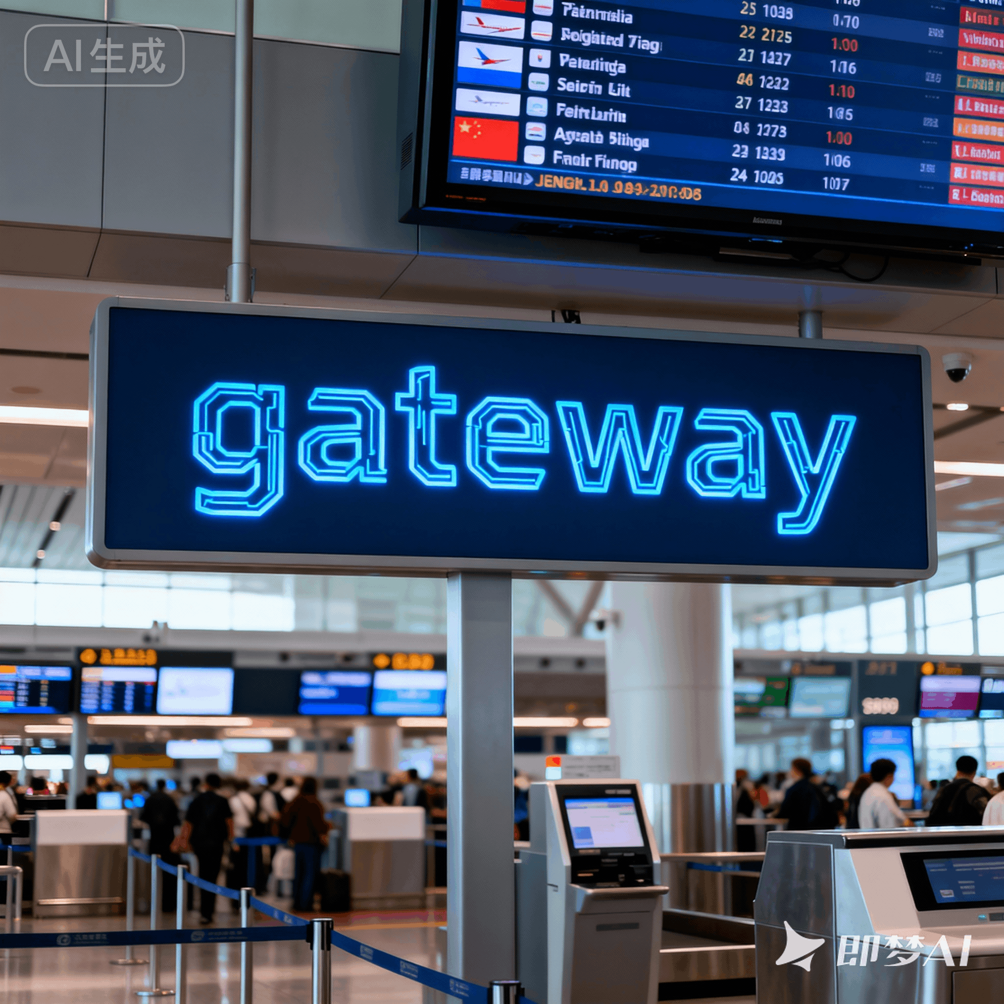 gateway是什么意思_gateway怎么读_音标'ɡeɪtweɪ