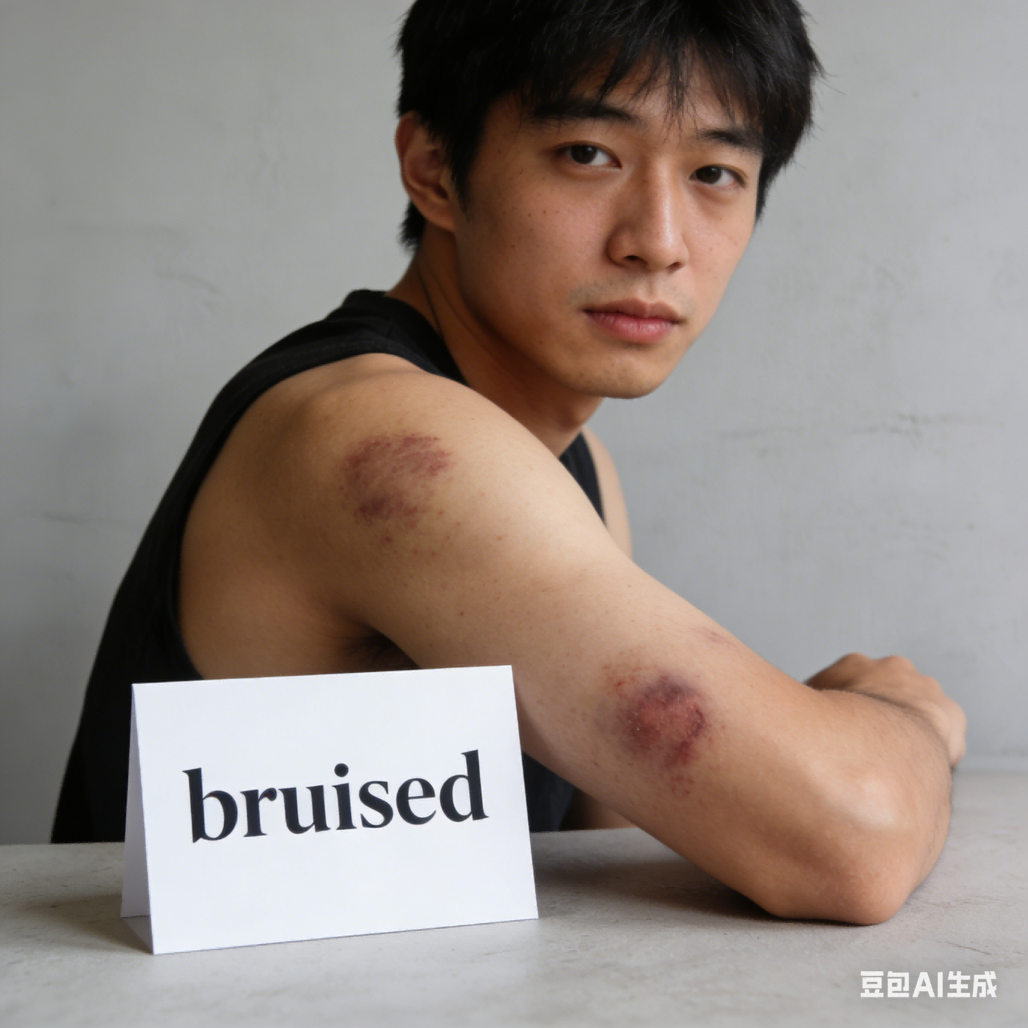 bruised是什么意思_bruised怎么读_音标bru-zd