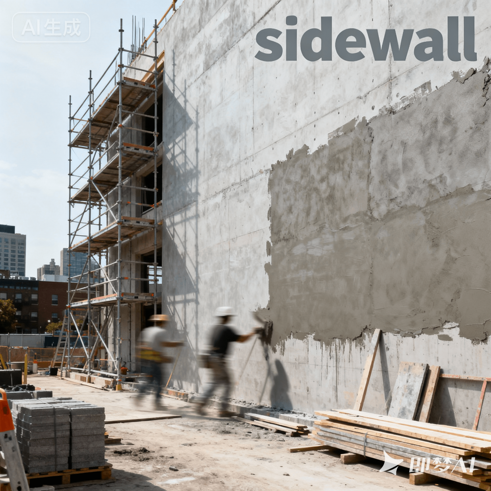 sidewall是什么意思_sidewall怎么读_音标'saɪdwɔ-l