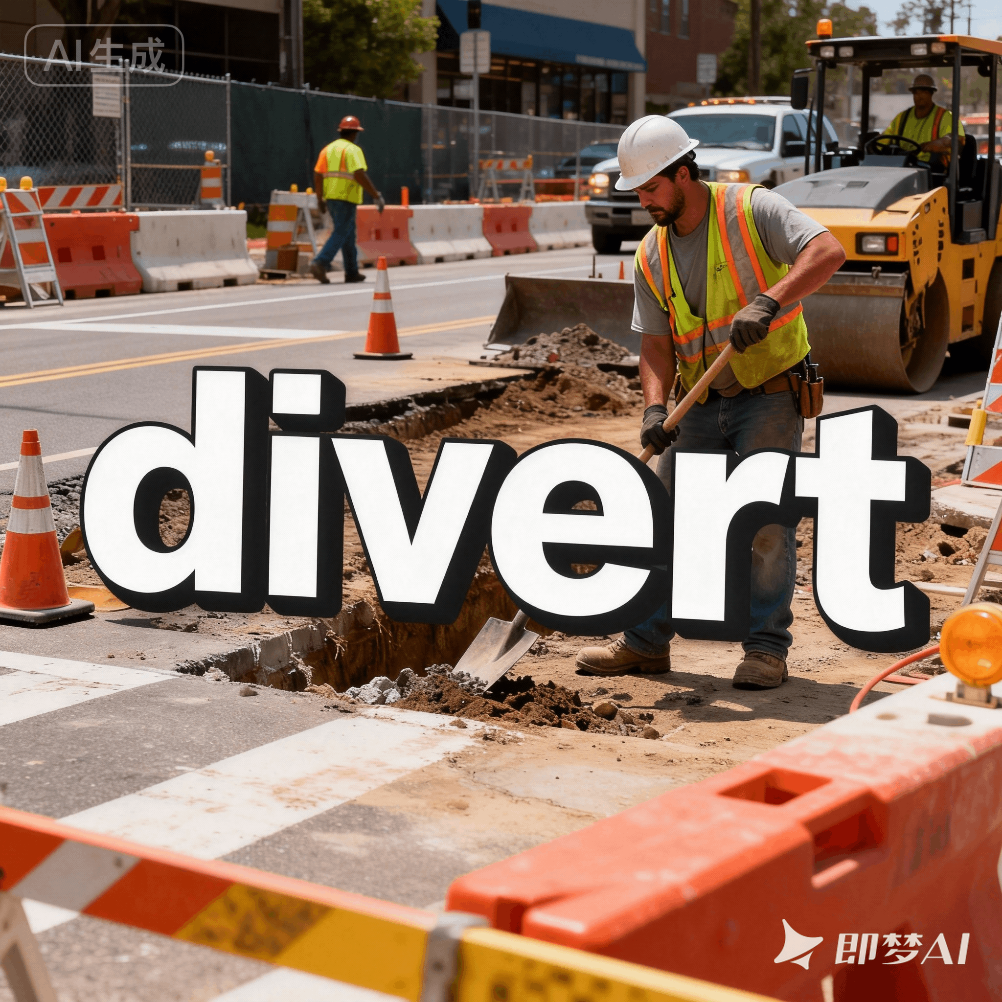 divert是什么意思_divert怎么读_音标daɪ'vɜ-t