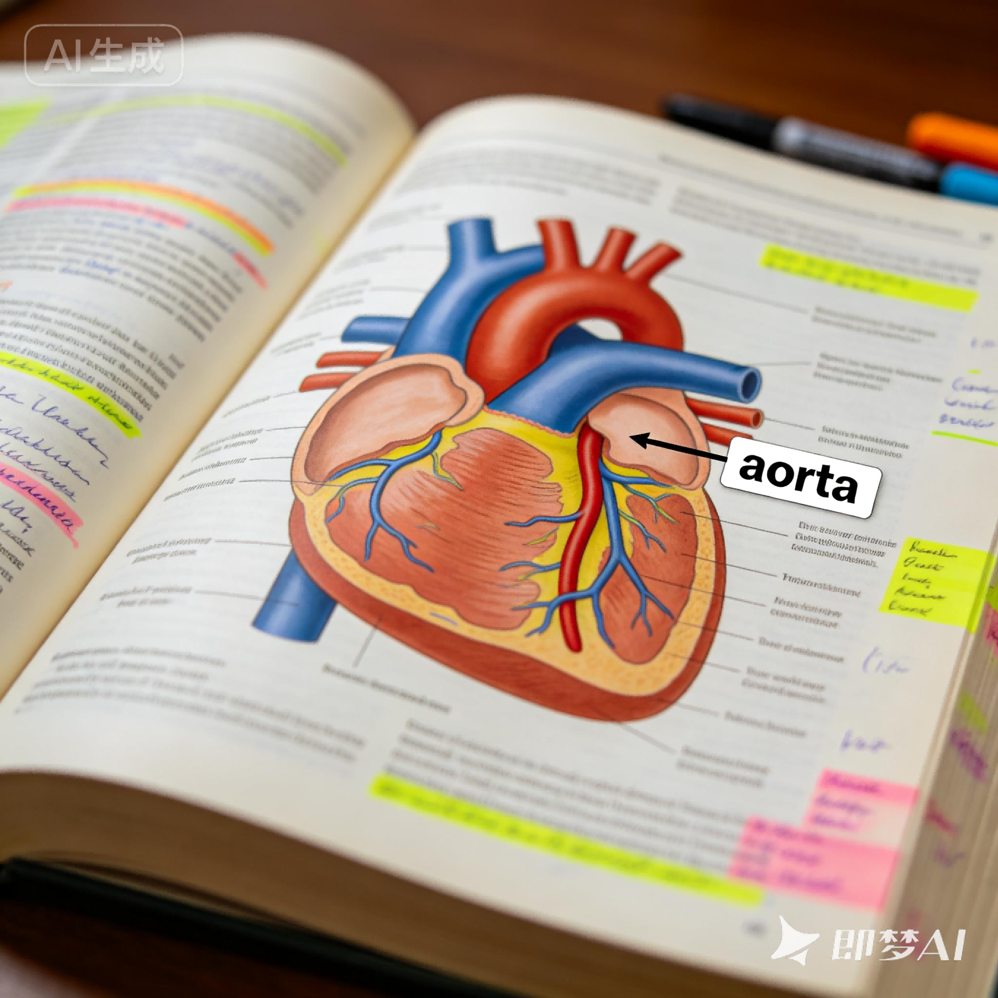 aorta是什么意思_aorta怎么读_音标eɪ'ɔ-tə