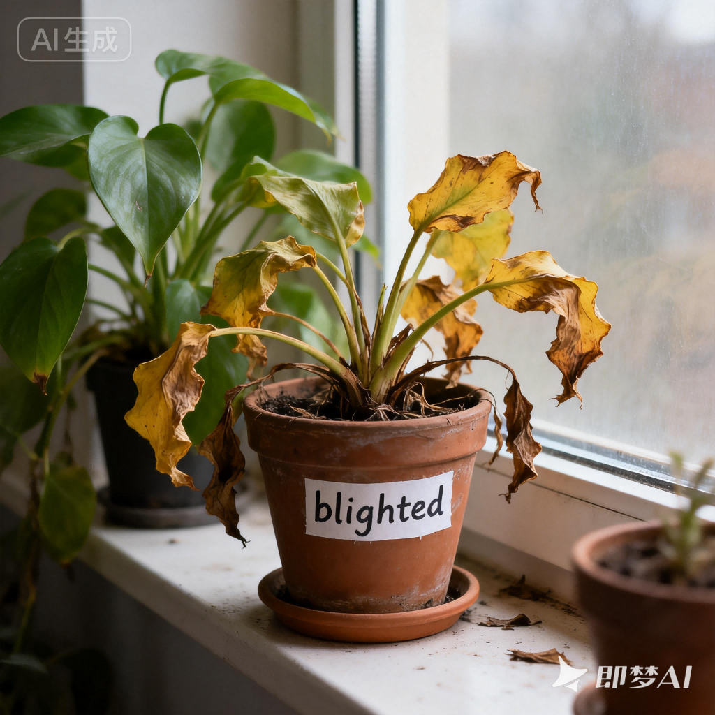 blighted是什么意思_blighted怎么读_音标b'laɪtɪd