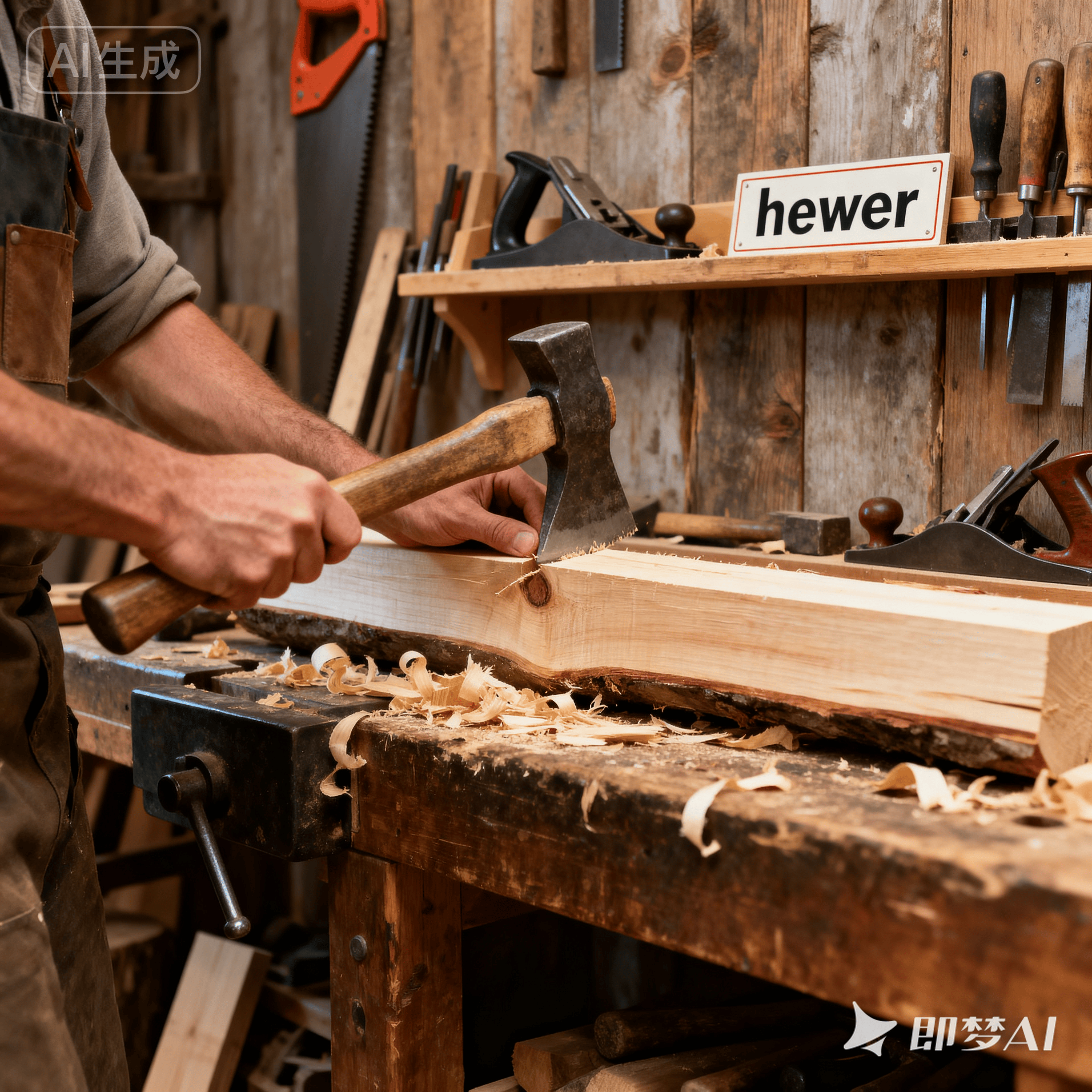 hewer是什么意思_hewer怎么读_音标'hju-ə