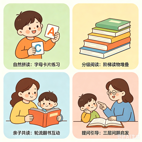 儿童英文阅读技巧和方法有哪些