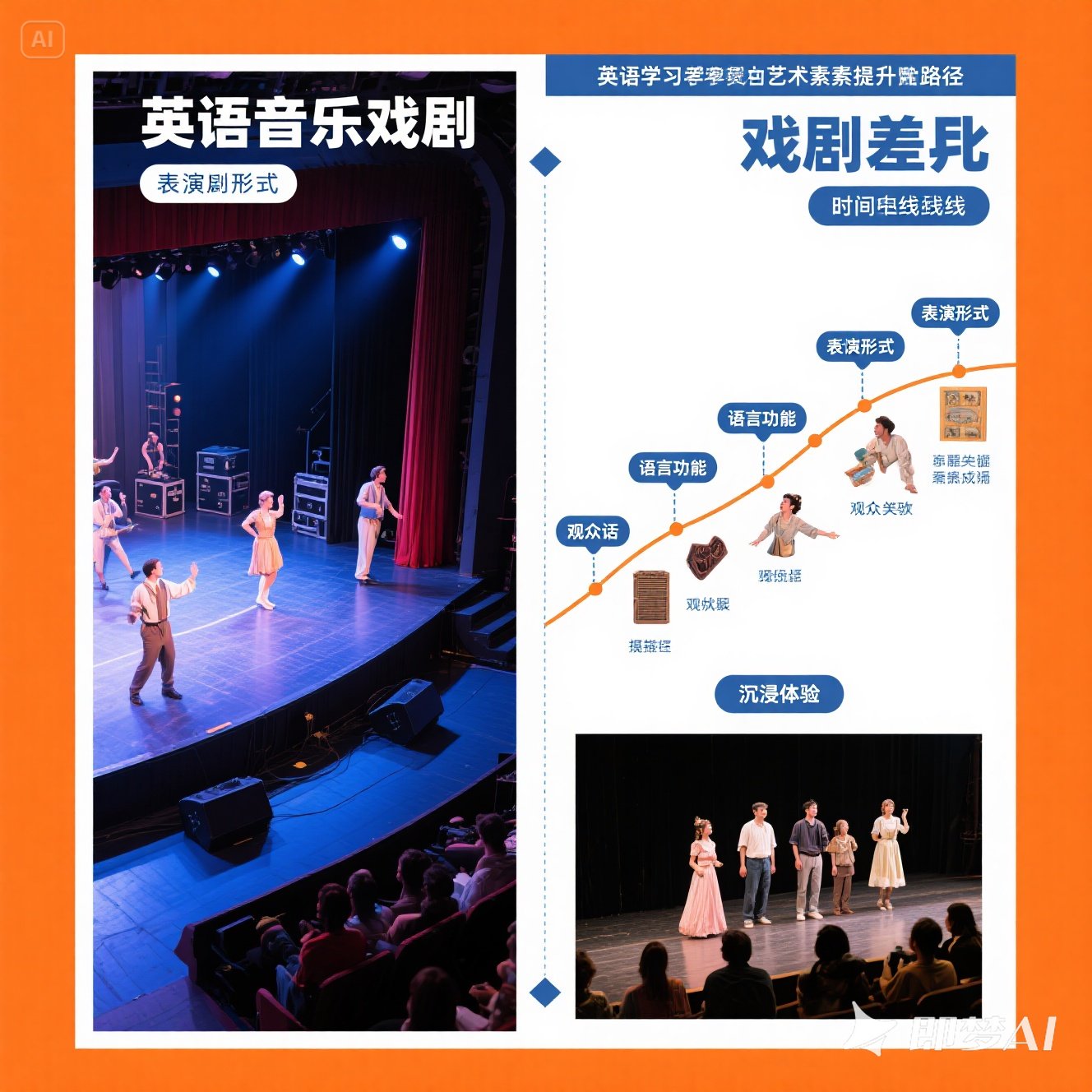 英语音乐剧与话剧有什么不同？