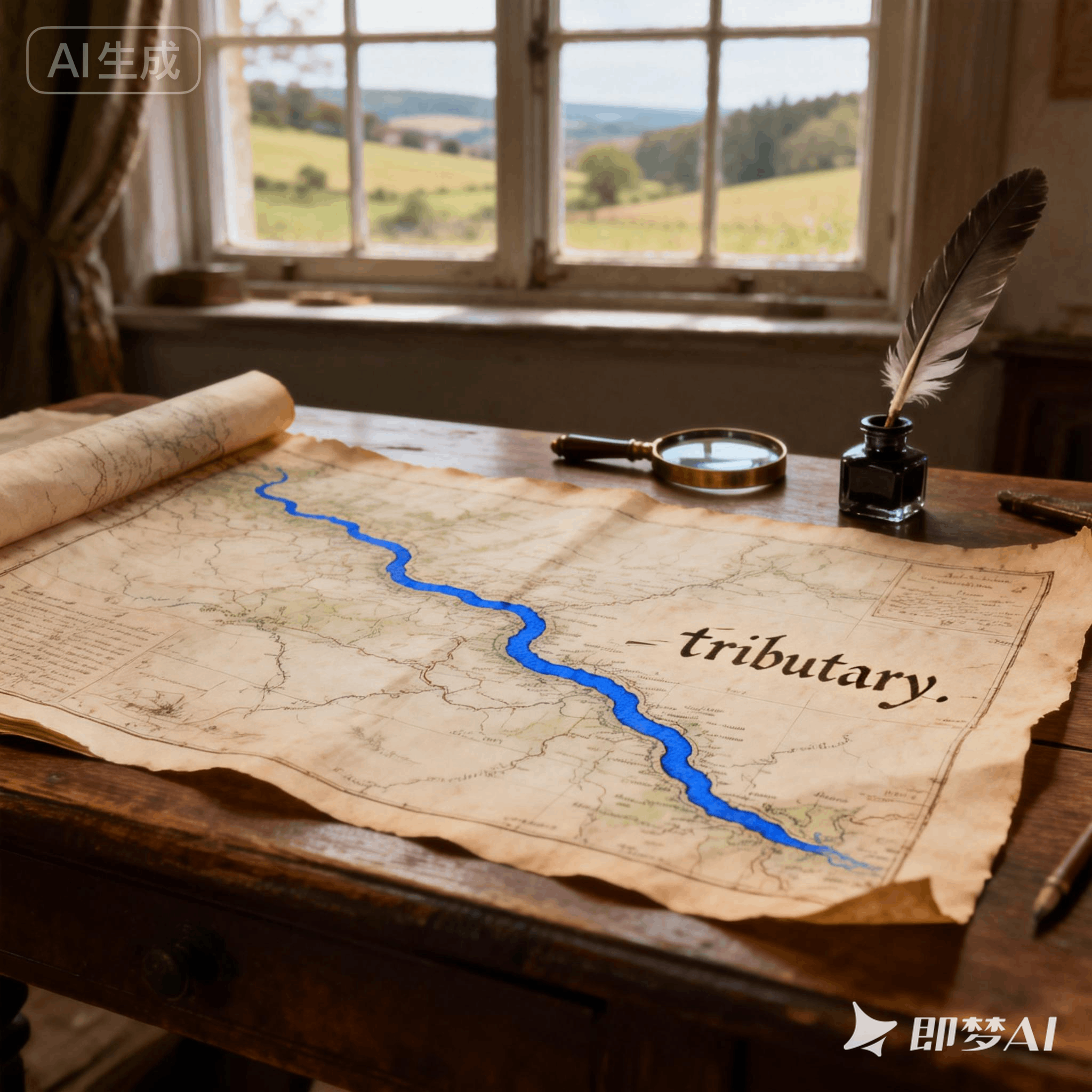 tributary是什么意思_tributary怎么读_音标'trɪbjətrɪ