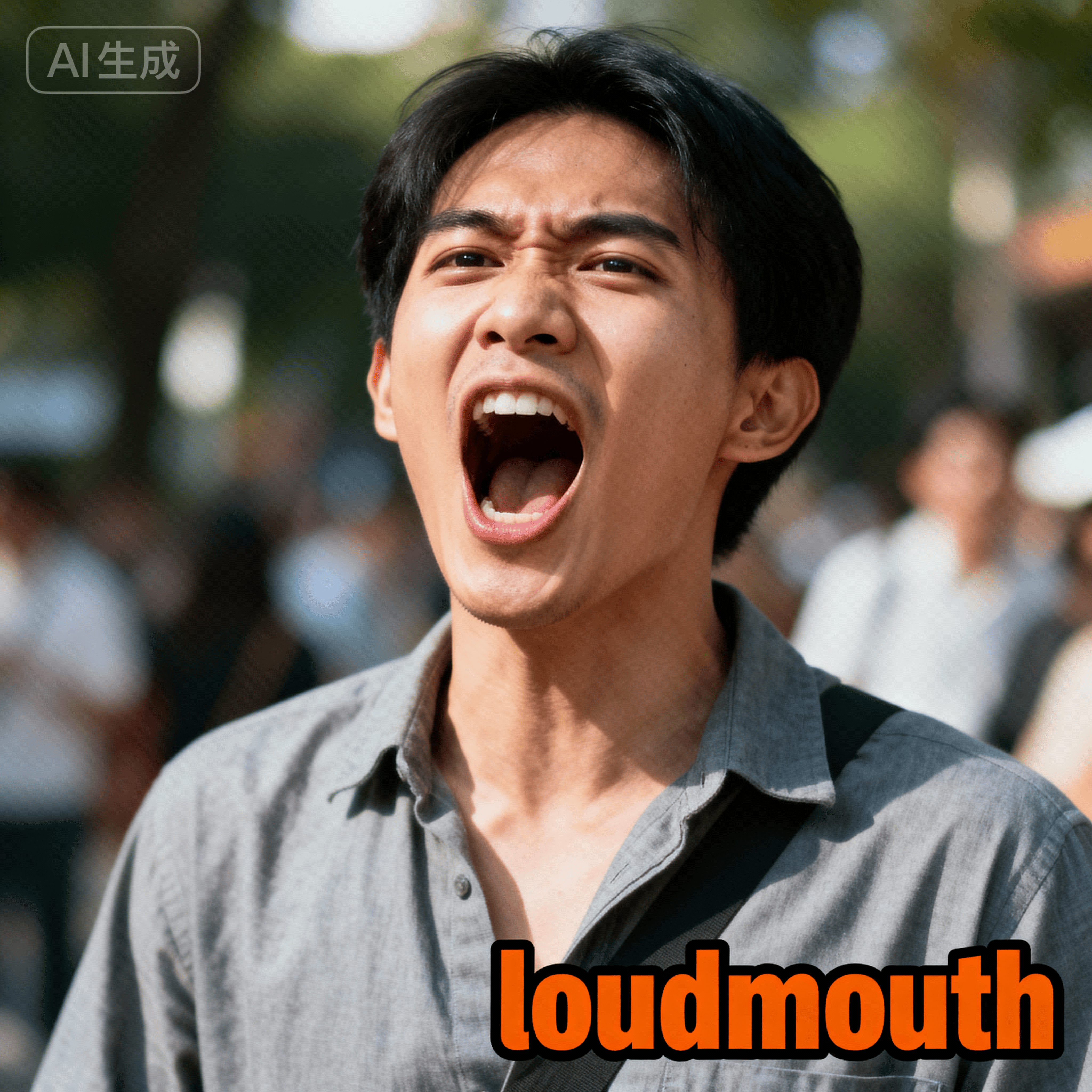loudmouth是什么意思_loudmouth怎么读_音标ˈlaʊdmaʊθ