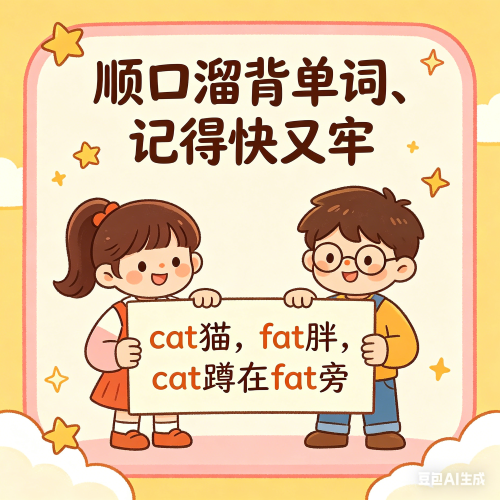 小学六年级英语单词速记法口诀