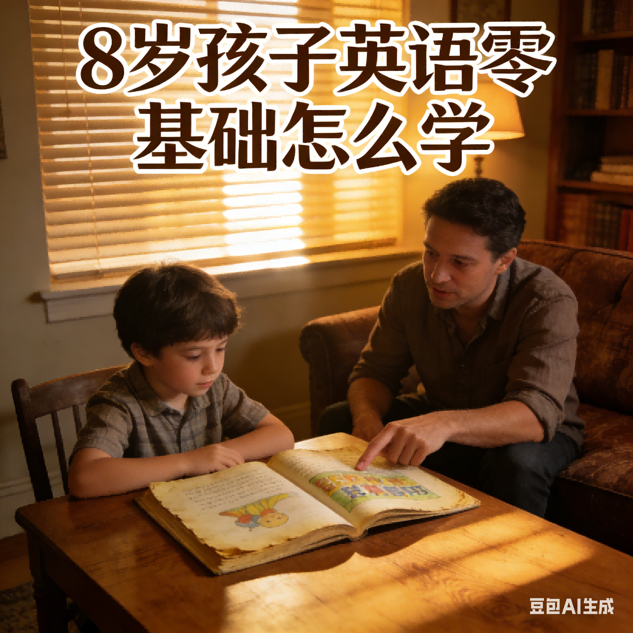 8岁孩子英语零基础怎么学