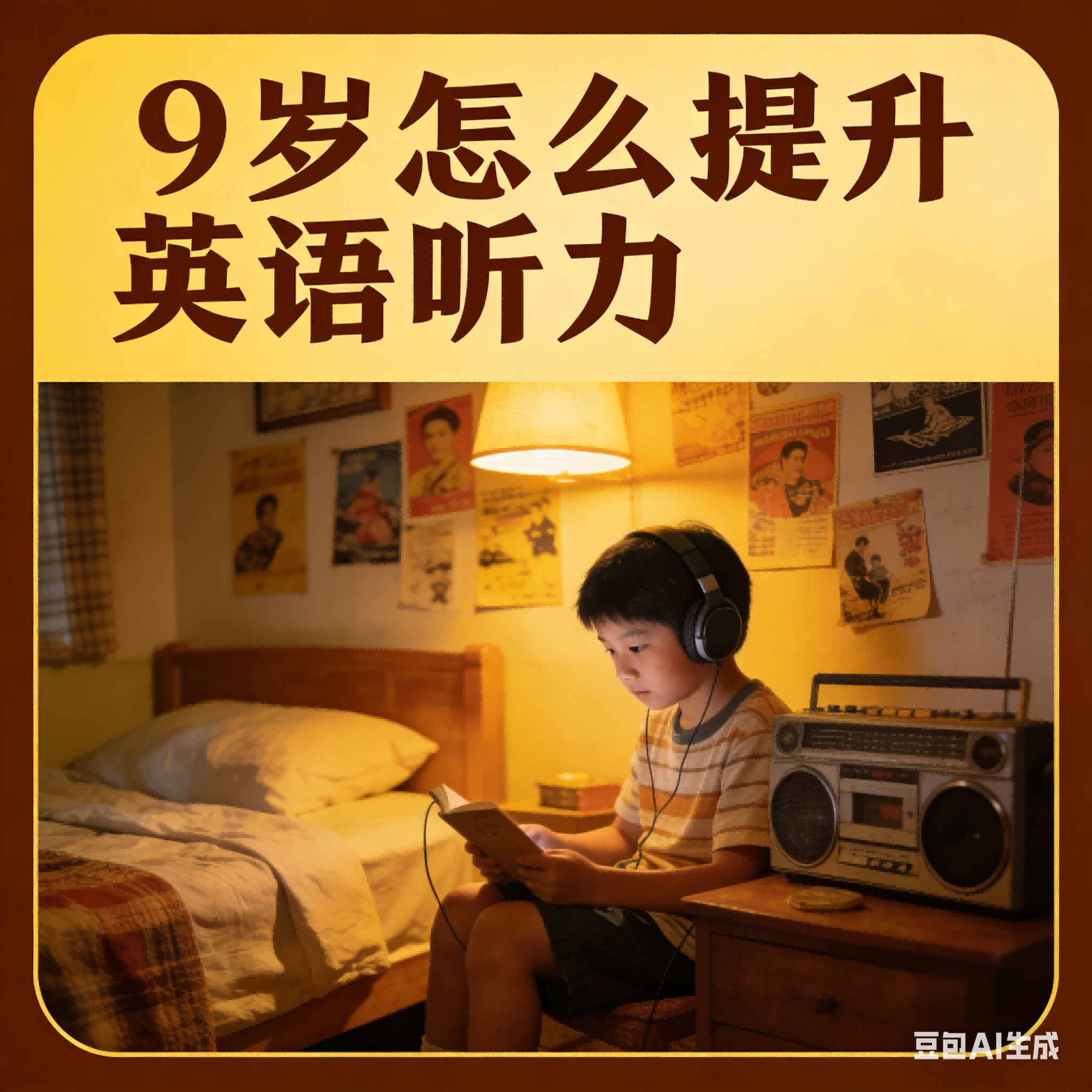 9岁怎么提升英语听力