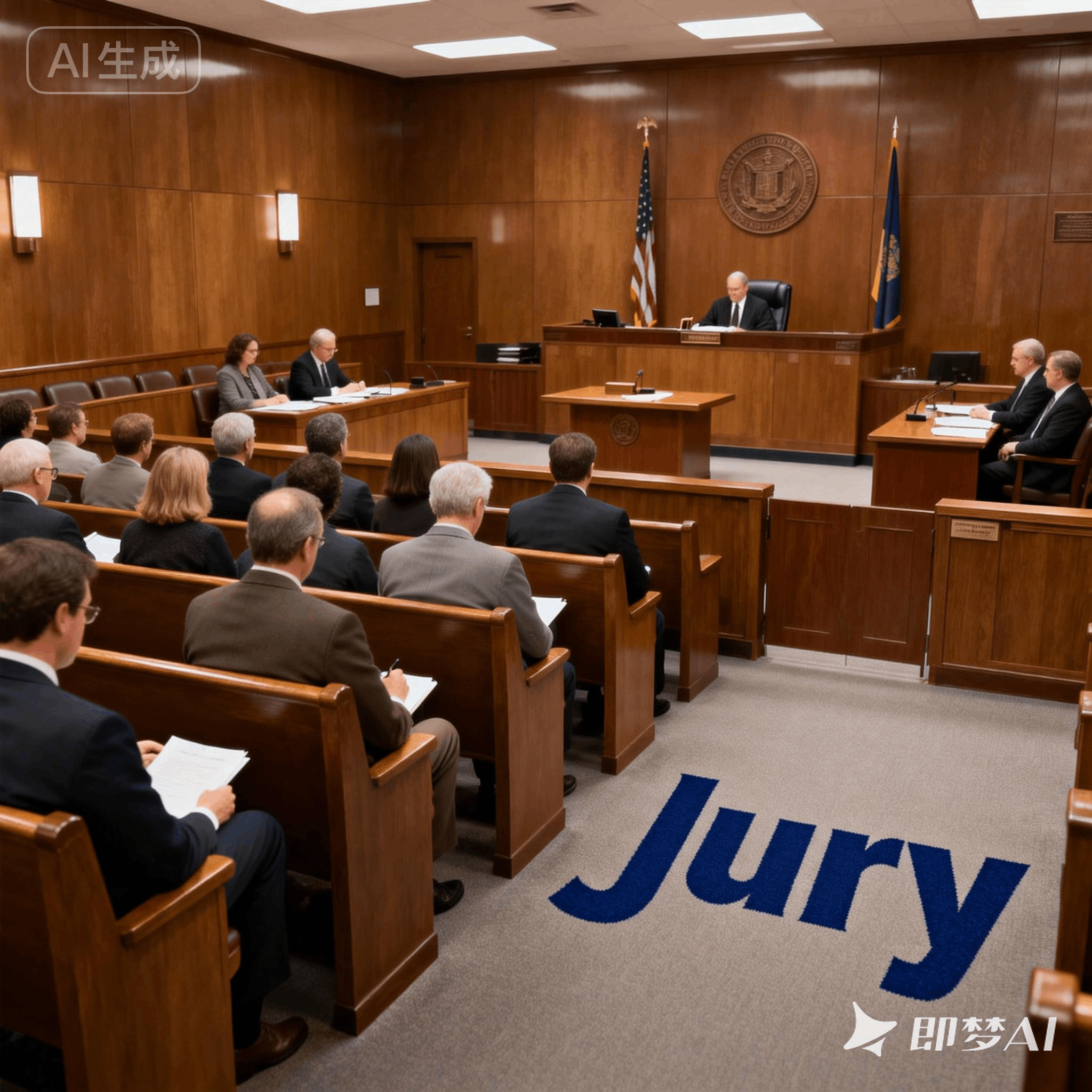 jury是什么意思_jury怎么读_音标'dʒʊərɪ