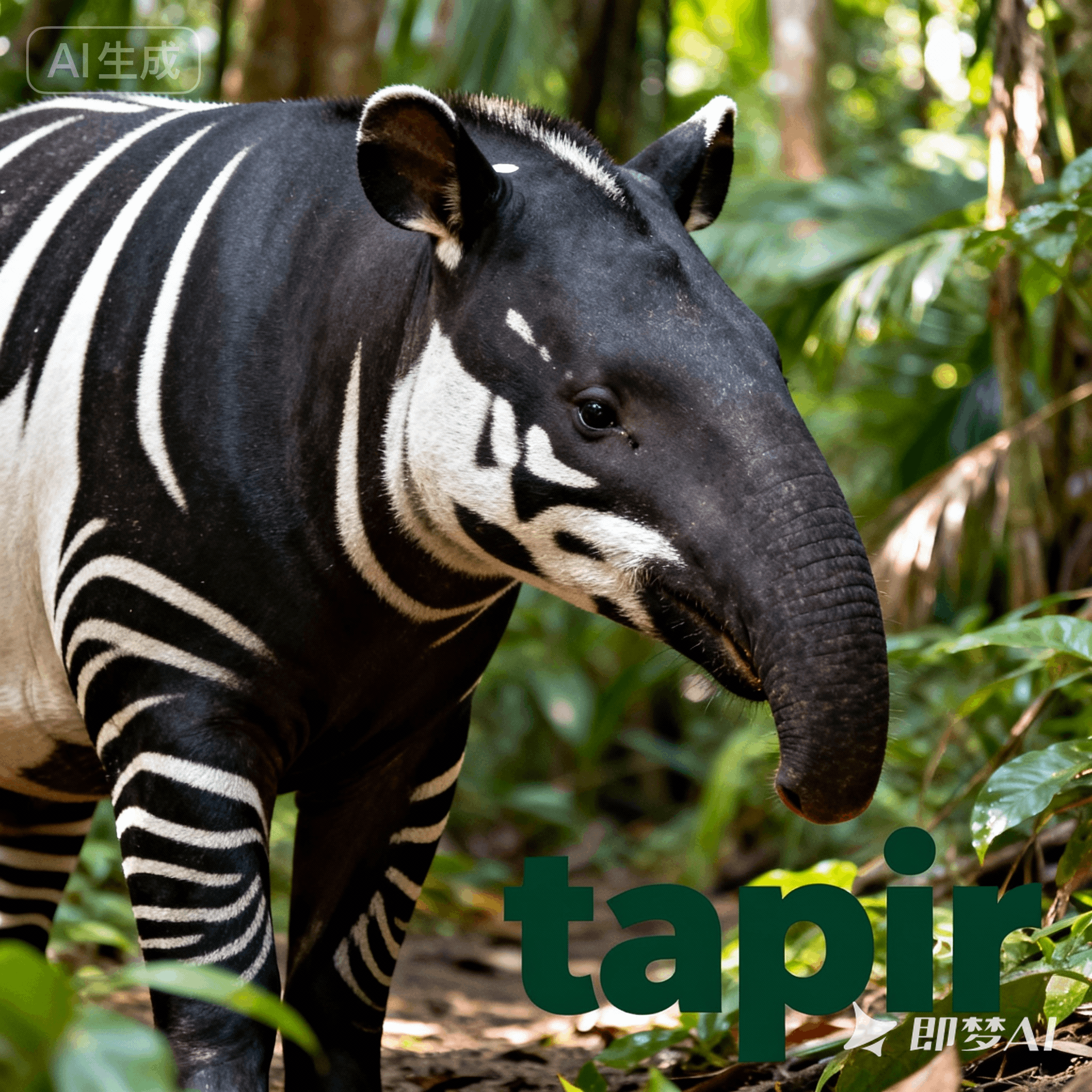 tapir是什么意思_tapir怎么读_音标'teɪpə(r)